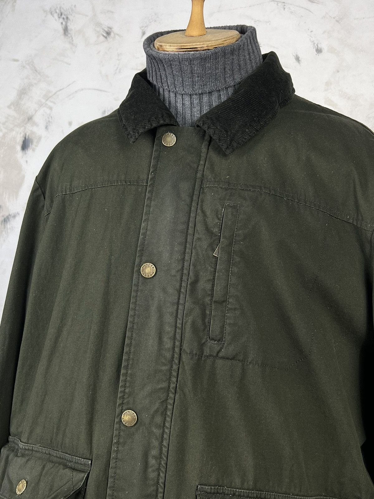 Hunter Vintage Hunter + Hobart Waxed Jacket Size XL- XXL Size US XXL / EU 58 / 5 - 3 Thumbnail