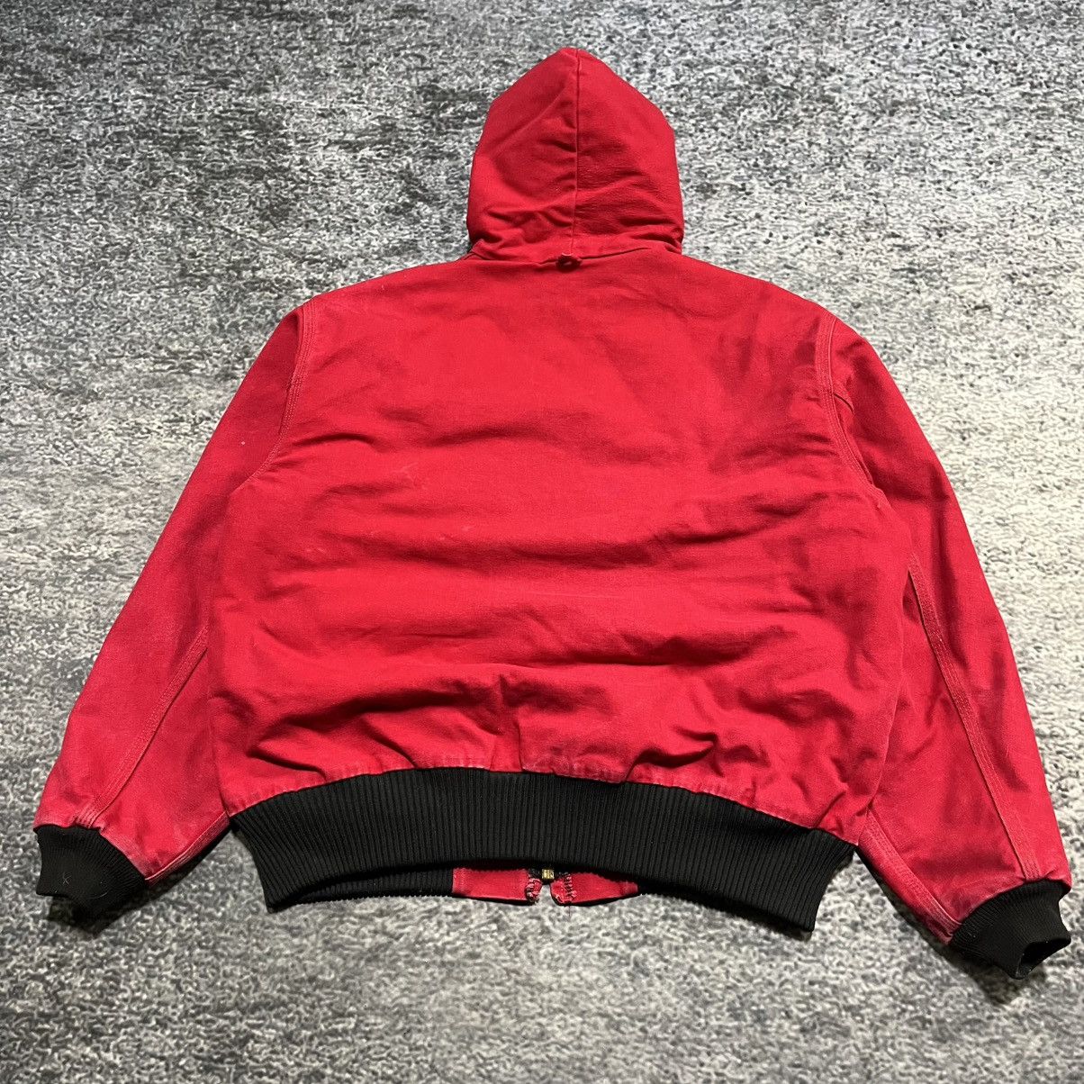 Carhartt Vintage Carhartt Jacket Thermal Lined Workwear Red XL Size US XL / EU 56 / 4 - 5 Thumbnail