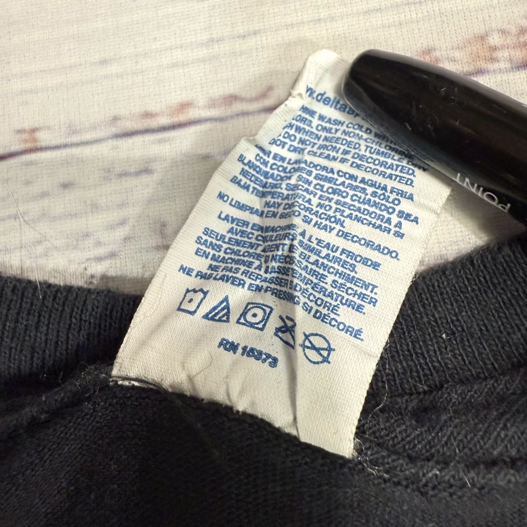 Vintage VINTAGE Black Cotton T-Shirt Short Sleeve Slim Fit Men Sz L Nike Shirt Size US L / EU 52-54 / 3 - 7 Thumbnail
