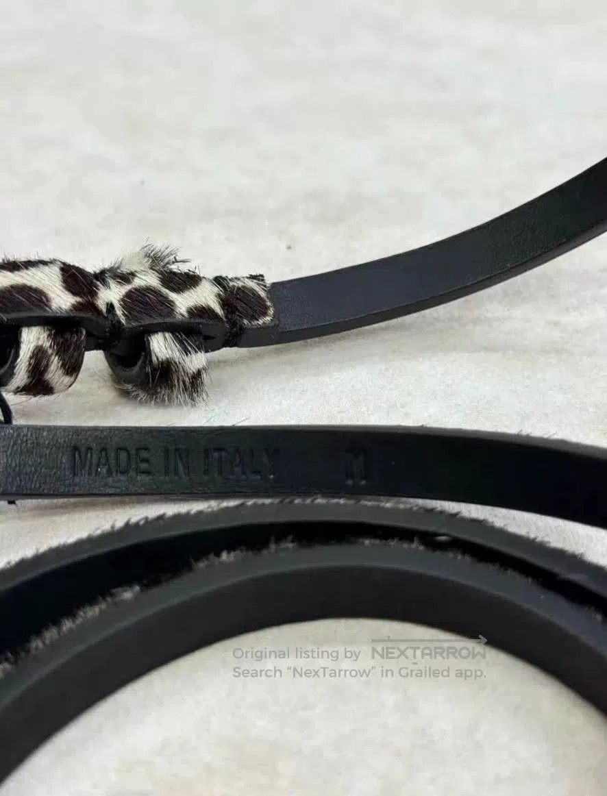 Haider Ackermann Haider Ackermann Leopard Print Belt. Size ONE SIZE - 5 Thumbnail