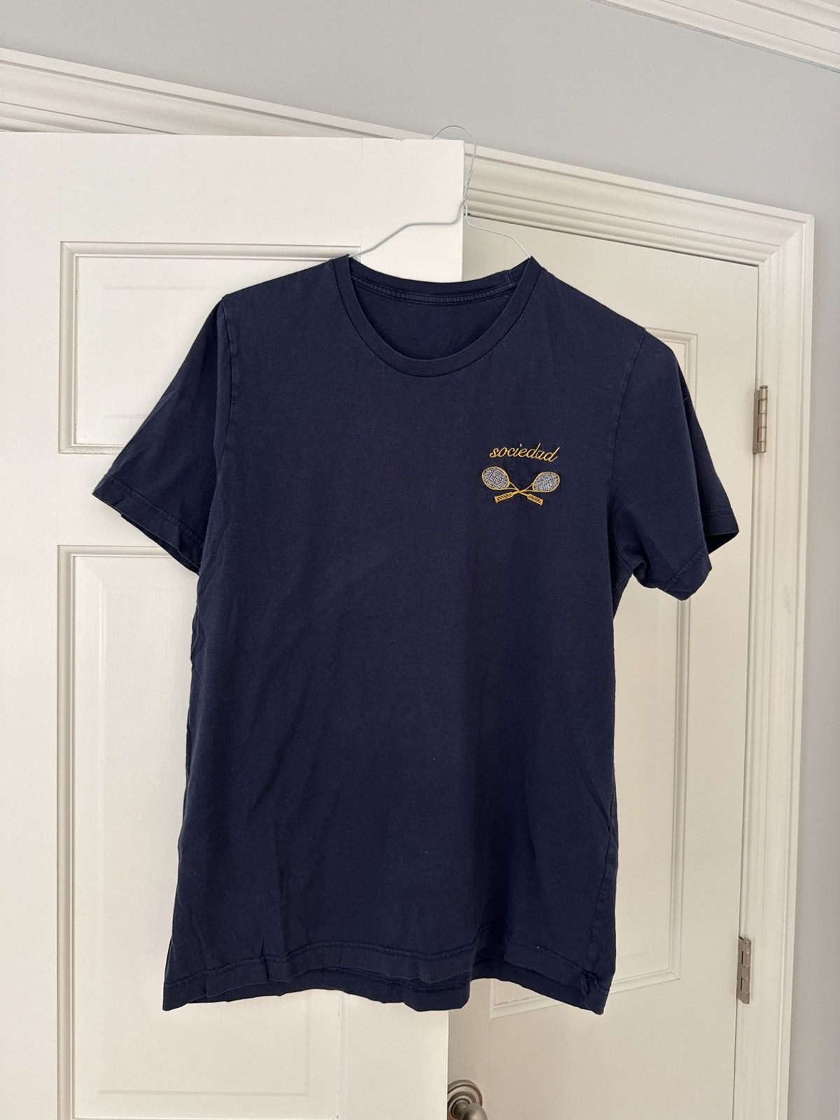 Other Sociedad Tennis Racket Tee Size US M / EU 48-50 / 2 - 1 Thumbnail