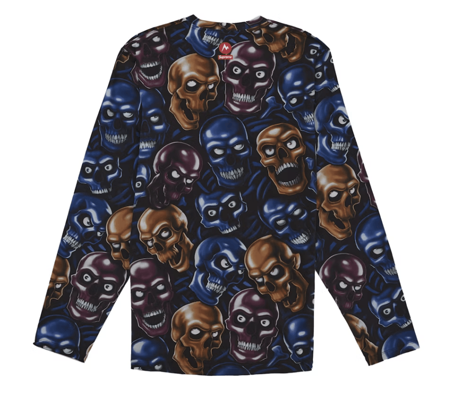 Marmot Base Layer Long Sleeve Tee Shirt Multicolor