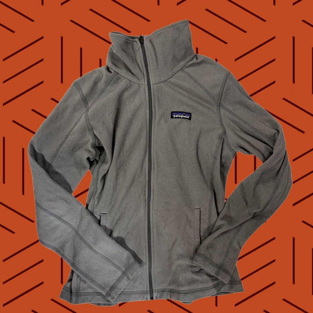 Patagonia Patagonia Women's Micro D Jacket Small Gray Size S / US 4 / IT 40 - 1 Thumbnail