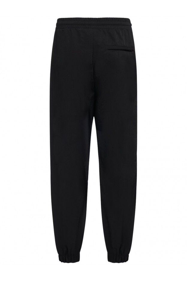 Moschino o1y0225 Logo Jogger & Sweatpant in Black Size US 32 / EU 48 - 3 Thumbnail