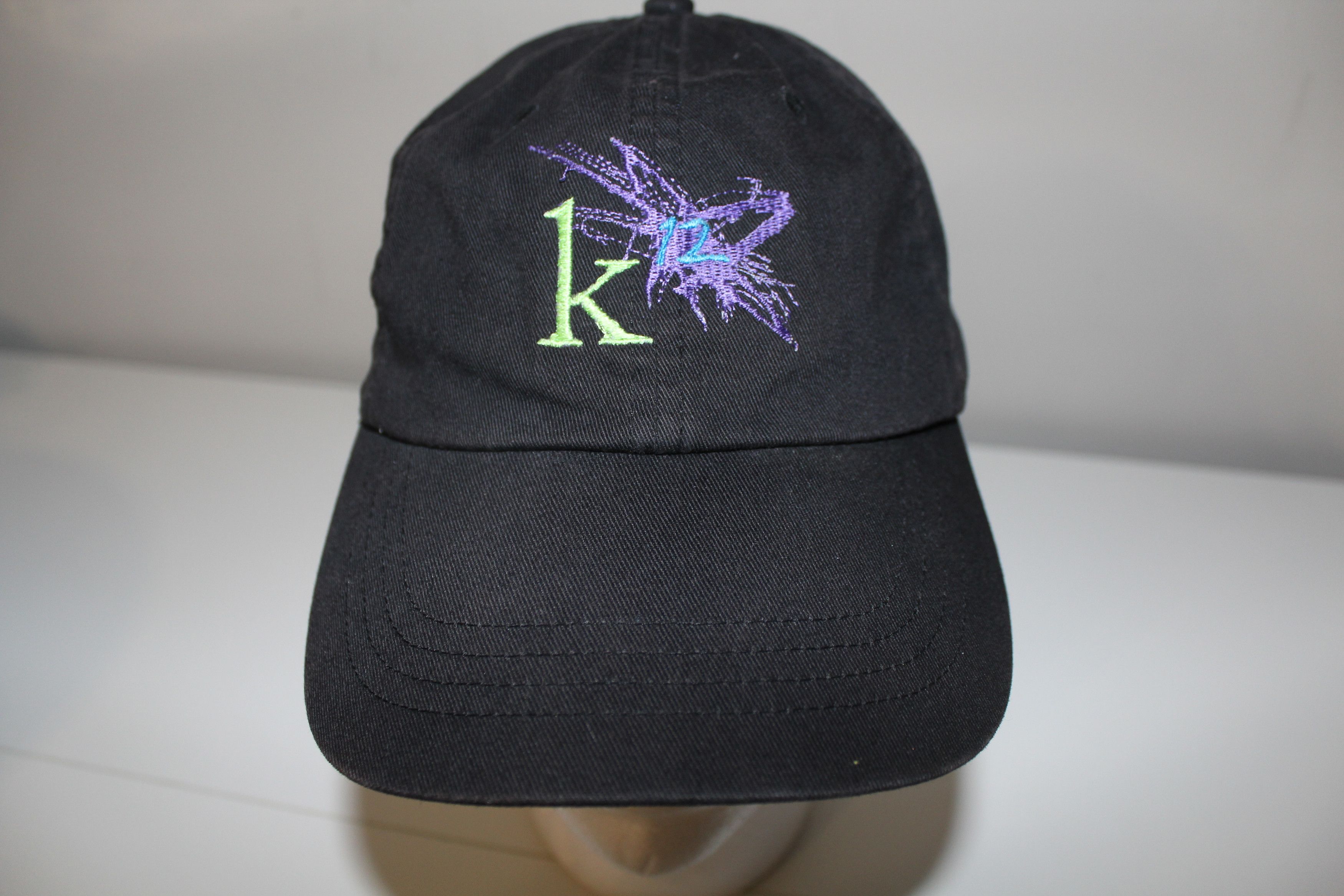 Black Green Purple k12 K 12 K12 Hat Cap Vintage Streetwear