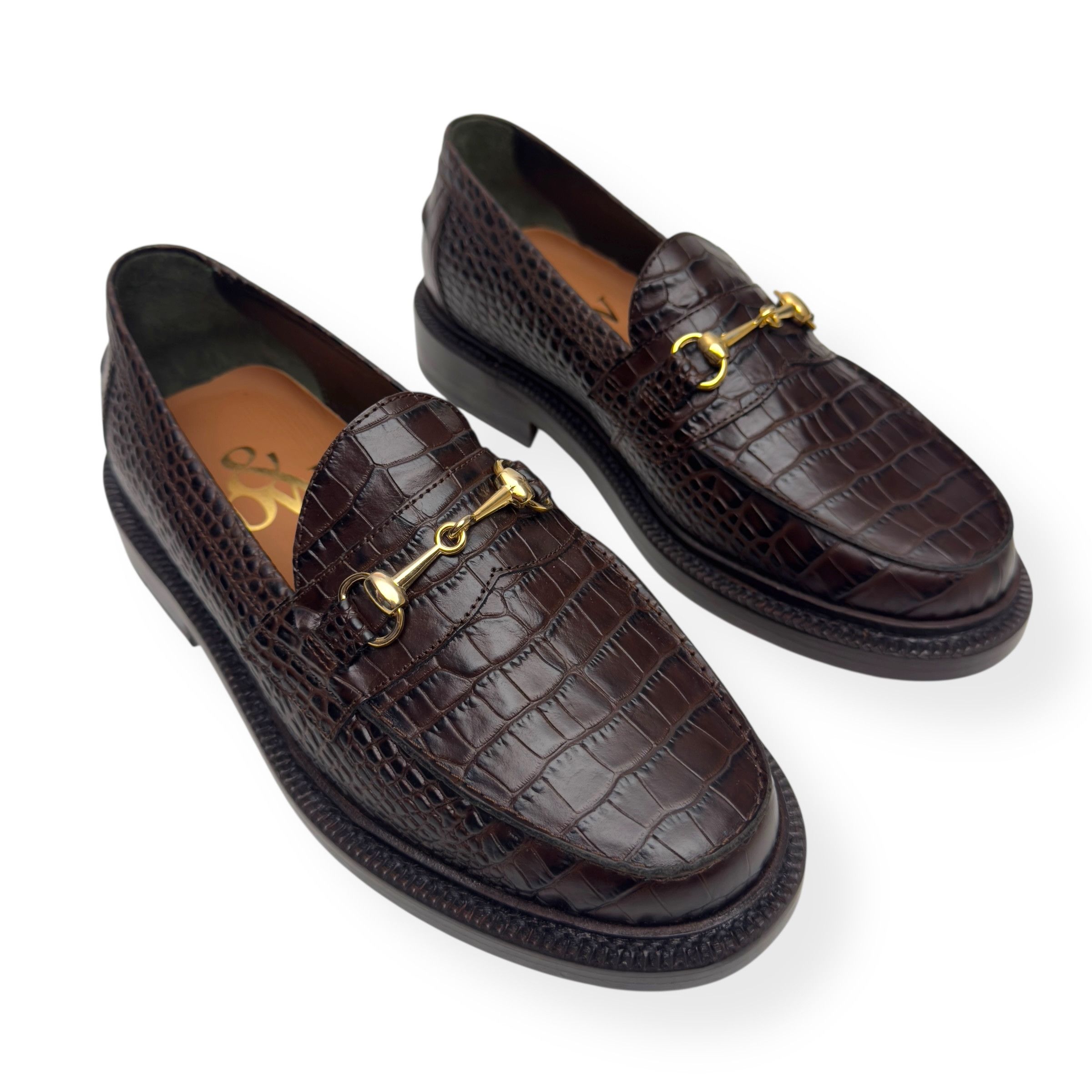 Blackstock & Weber BLACKSTOCK & WEBER THE MASON HORSE BIT LOAFER WALNUT US6 Size US 6 / EU 39 - 3 Thumbnail