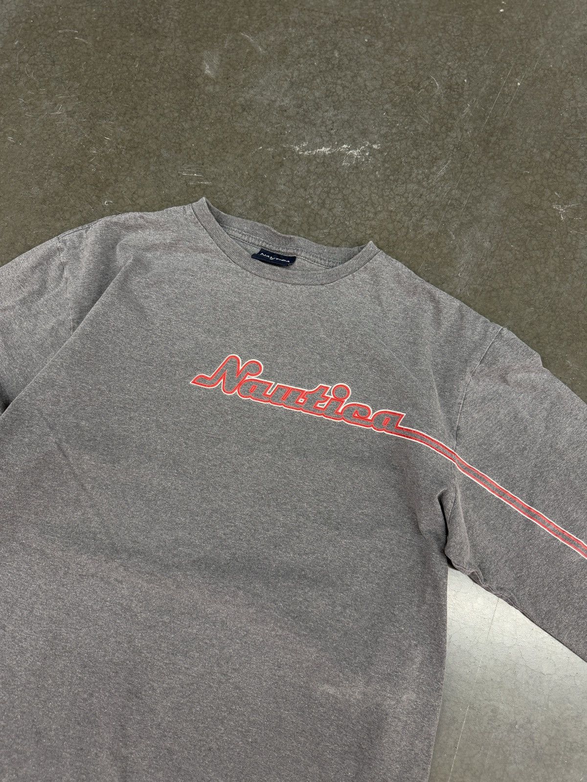 Nautica × Vintage Vintage Y2K Nautica Striped Essential Boxy Long Sleeve Size US L / EU 52-54 / 3 - 1 Thumbnail
