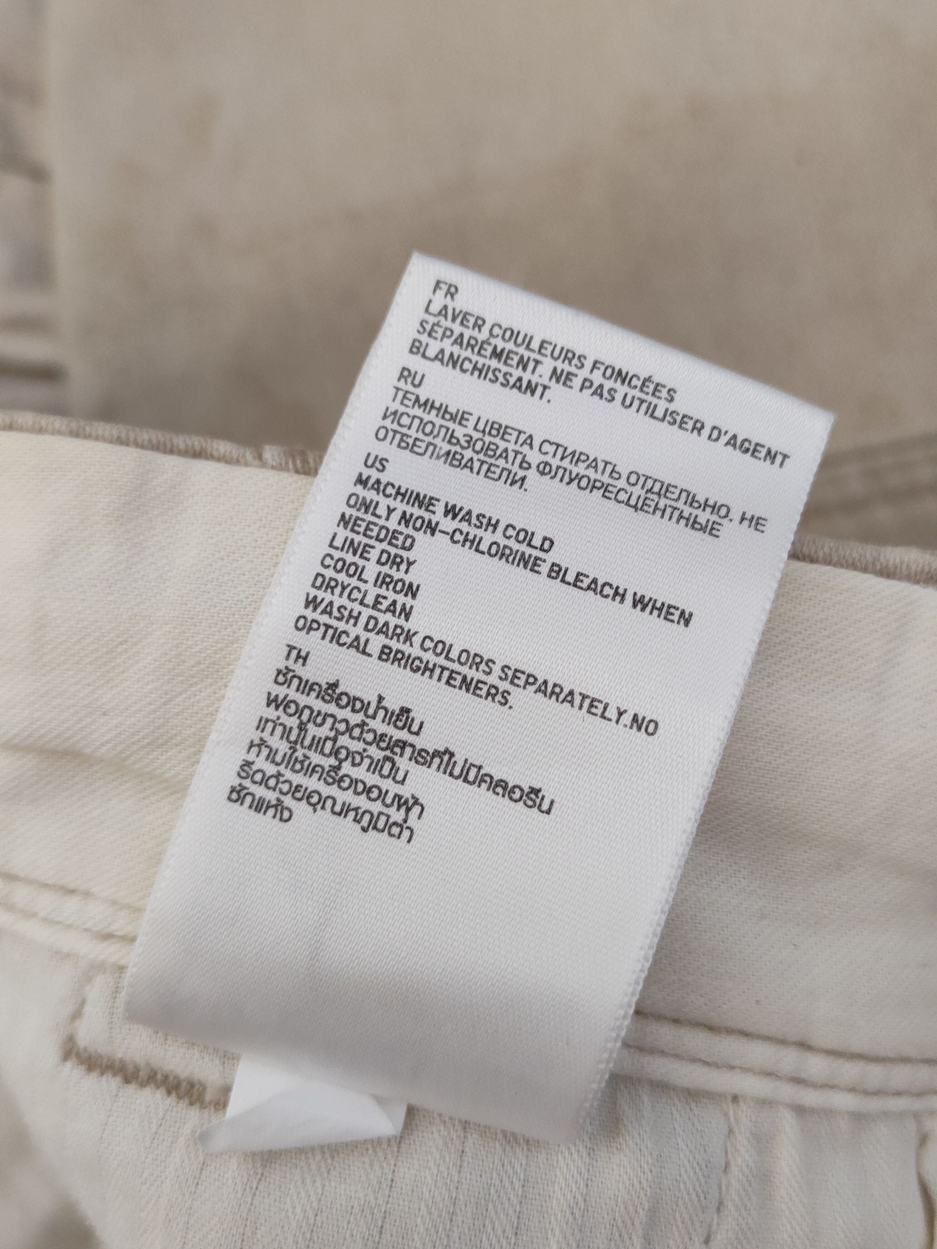 Japanese Brand Uniqlo Beige Multipocket Tactical Cargo Pants #W1584 Size US 36 / EU 52 - 12 Thumbnail