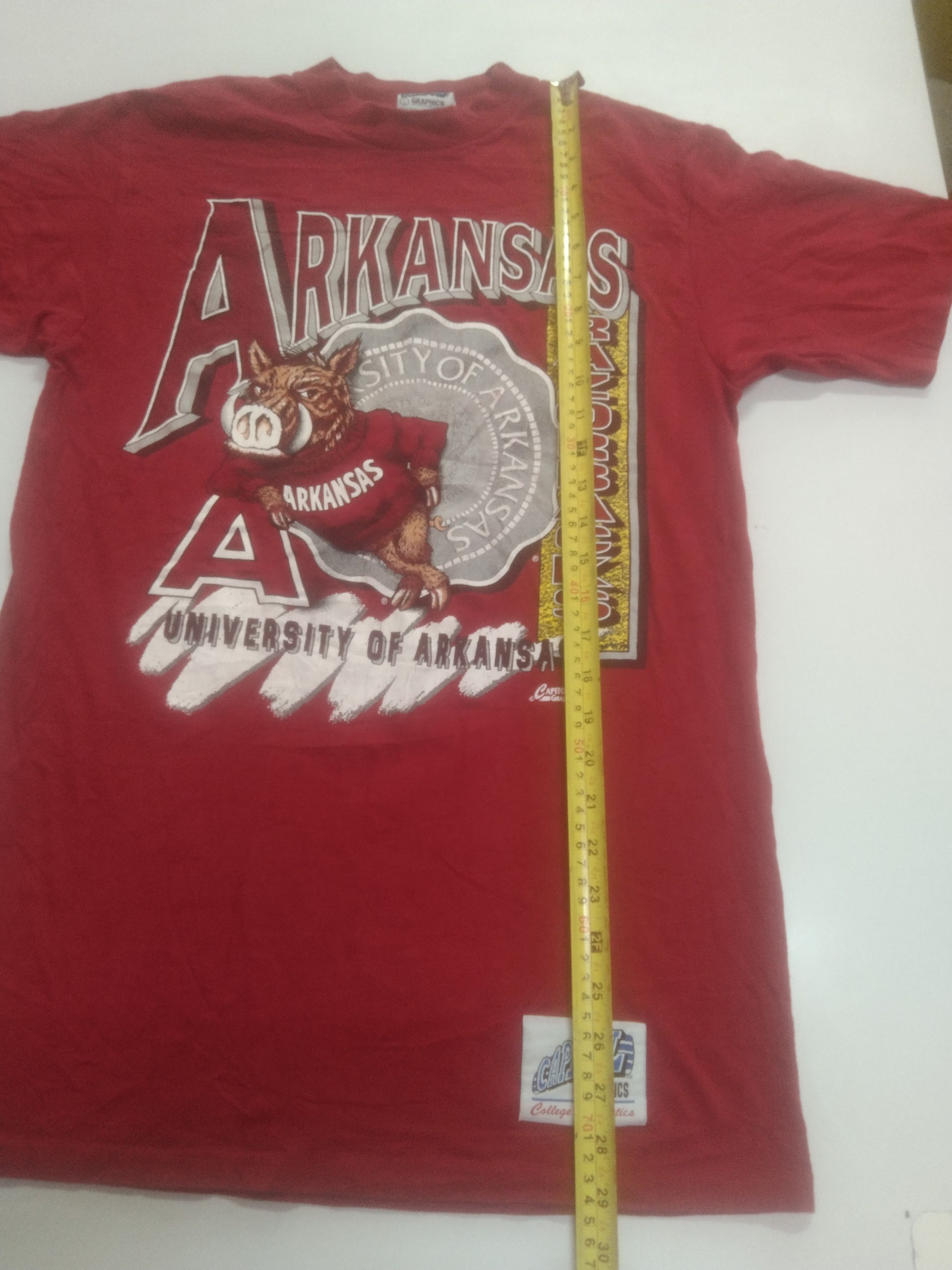 Vintage Vintage Arkansas Razorbacks tee Size US S / EU 44-46 / 1 - 8 Thumbnail
