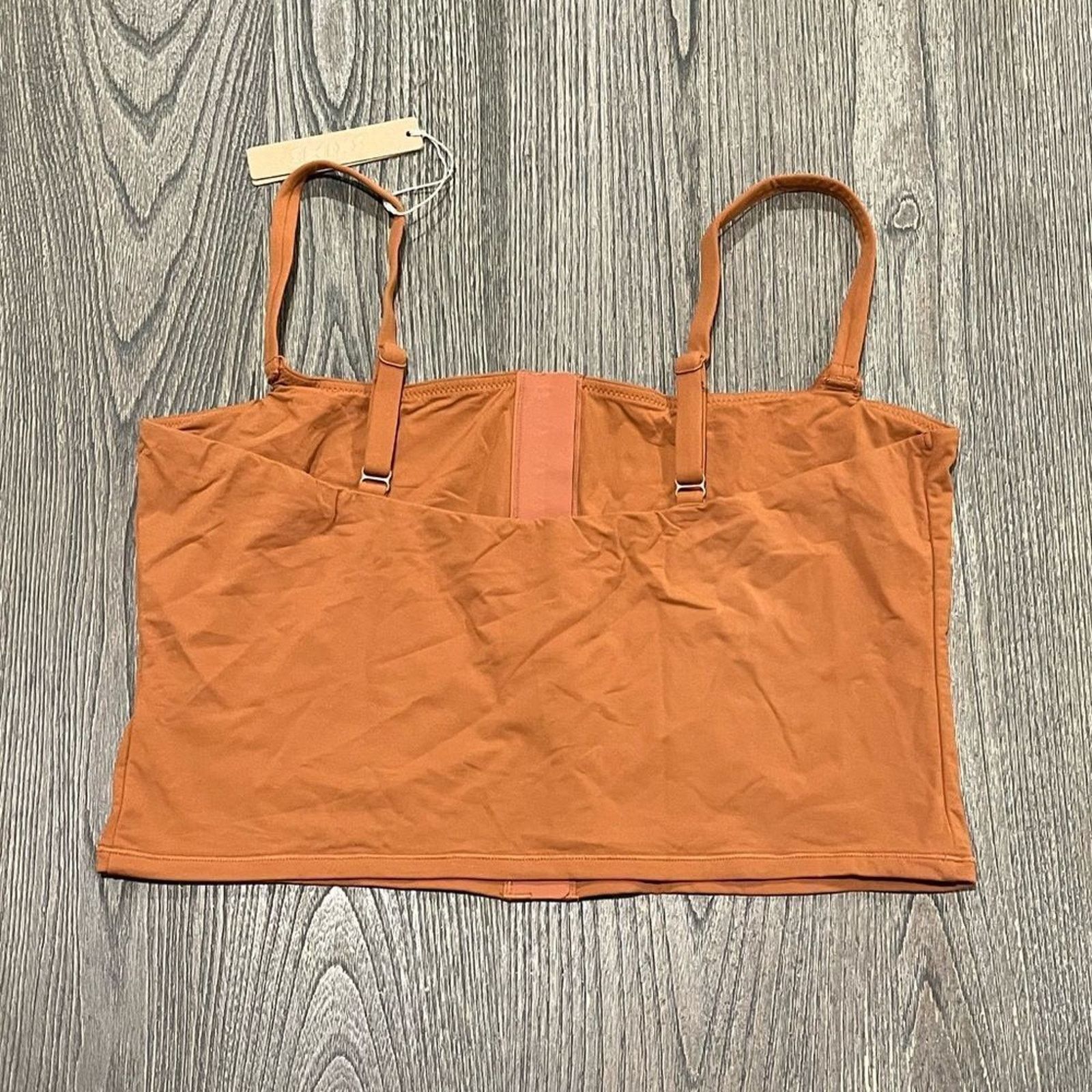 SKIMS NWT Skims Fits Everybody Adaptive Camisole Bronze 2X Size XXL / US 16-18 / IT 52-54 - 4 Thumbnail