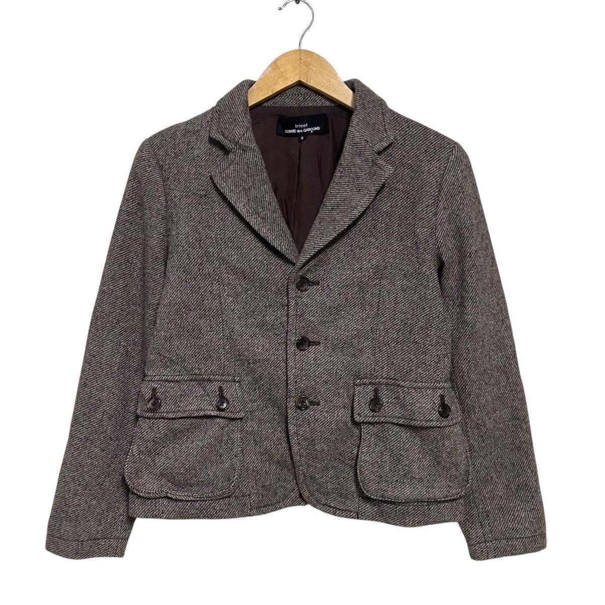 AD2005 Tricot Comme Des Garçons Wool Jacket