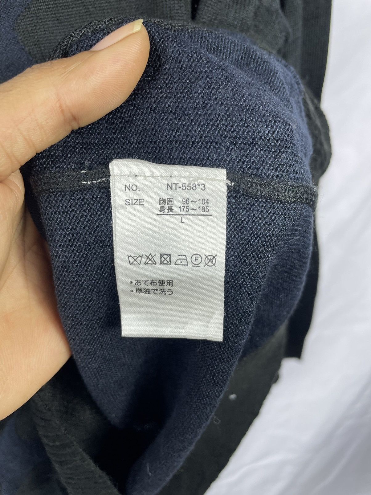 Beauty Beast × Japanese Brand SEMANTIC DESIGN GRUNGE STAR PRINT KNIT Size US L / EU 52-54 / 3 - 6 Thumbnail