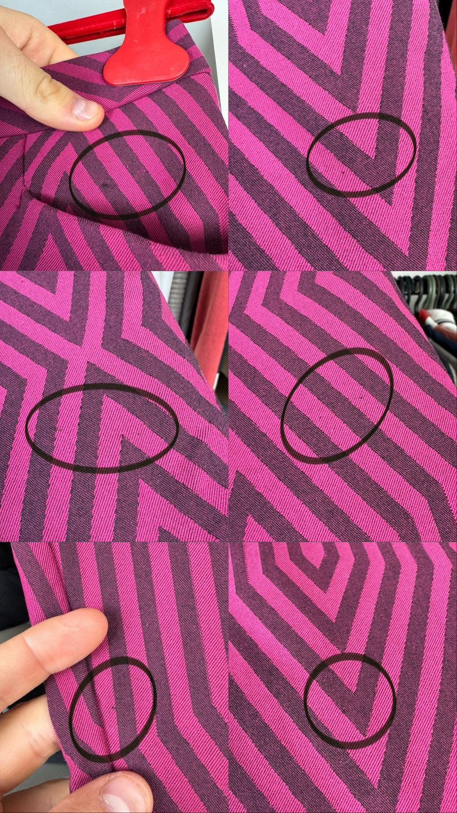 Issey Miyake Issey Miyake Women's Geometric Print Pants Size 3 Size 27" / US 4 / IT 40 - 18 Thumbnail