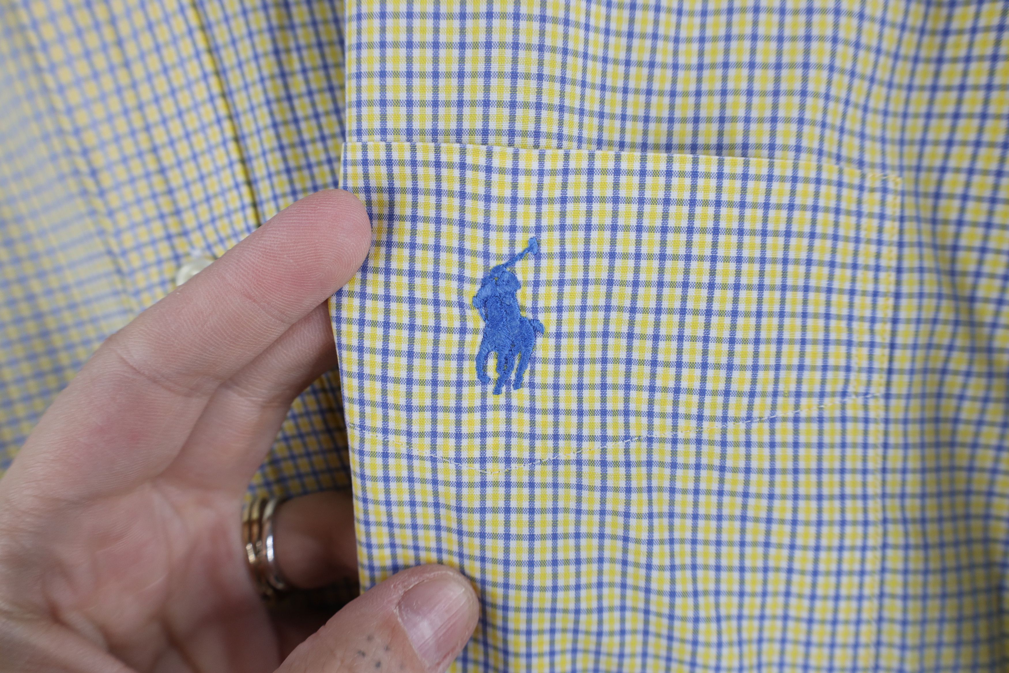 Polo Ralph Lauren Vintage 90s Ralph Lauren Short Sleeve Collared Button Shirt Size US M / EU 48-50 / 2 - 4 Thumbnail