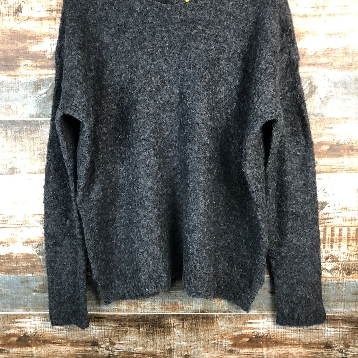Homespun Knitwear × Uniqlo Uniqlo mohair Grey Knitwear #A2217 Size US M / EU 48-50 / 2 - 3 Thumbnail