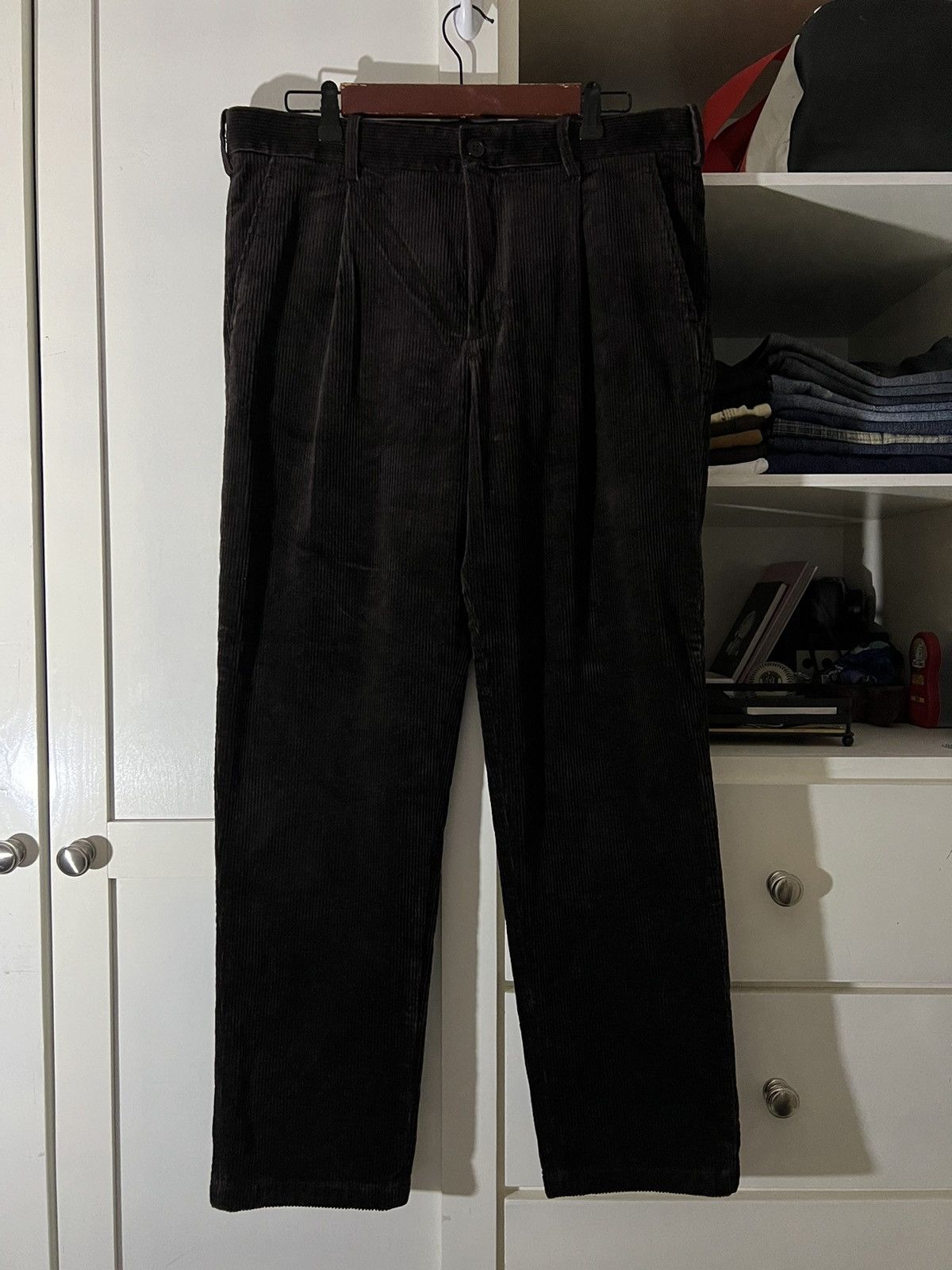 H&M H&M Regular Fit Corduroy Pants Size US 33 - 1 Thumbnail