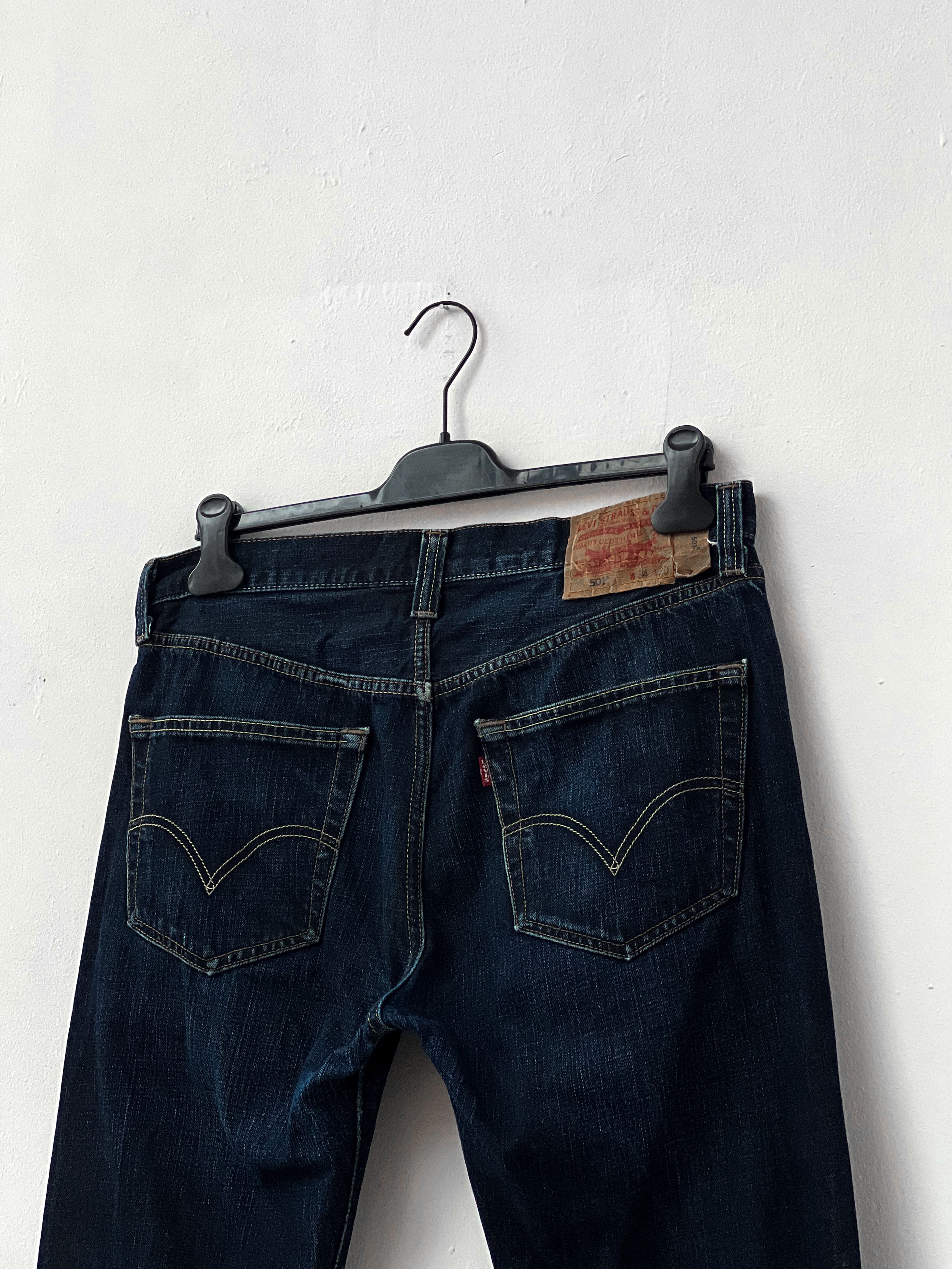 Levi's × Vintage LEVIS 501 jeans pants Size US 34 / EU 50 - 3 Thumbnail