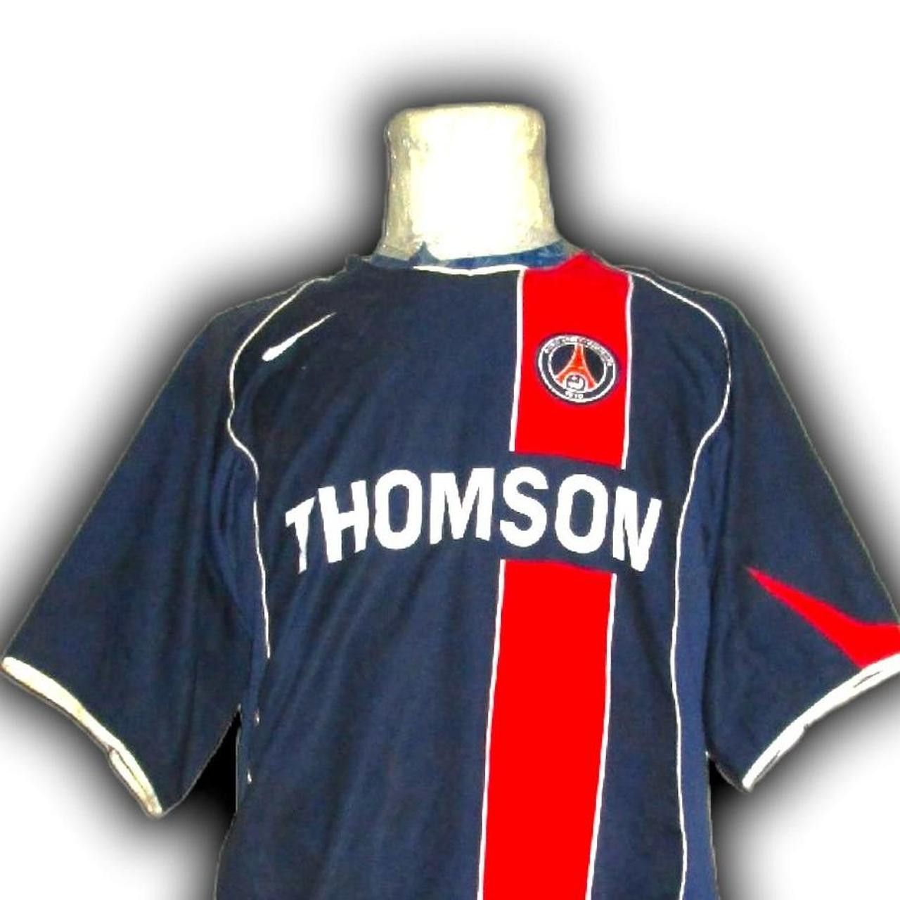 Nike Paris Saint Germain 2003 2004 2005 Home Shirt Jersey Size US L / EU 52-54 / 3 - 1 Thumbnail