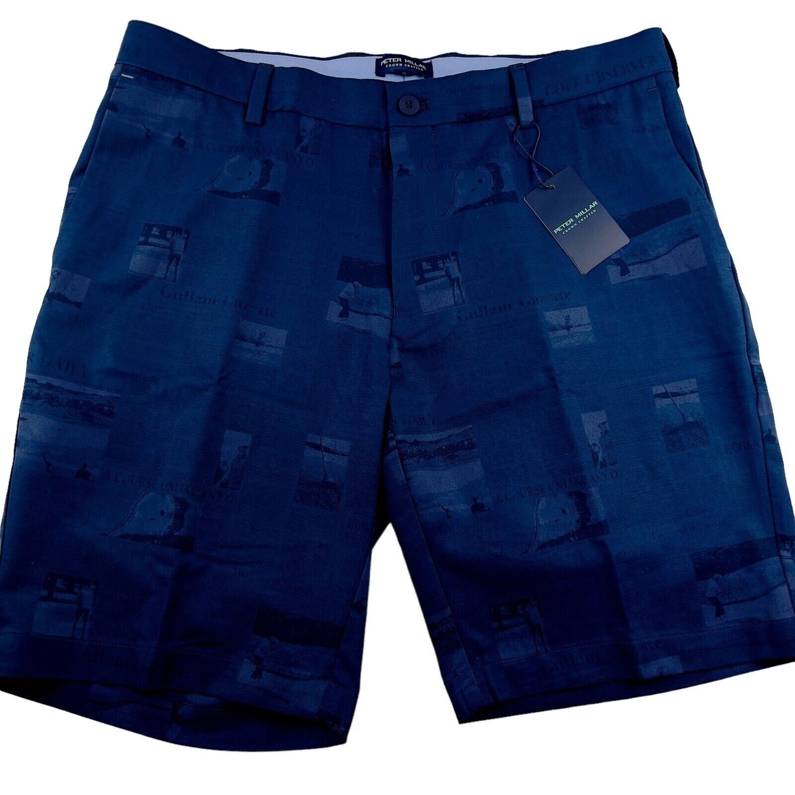 Peter Millar Peter Millar Surge Course Journal Performance Golf Shorts 40 Size US 40 / EU 56 - 6 Thumbnail