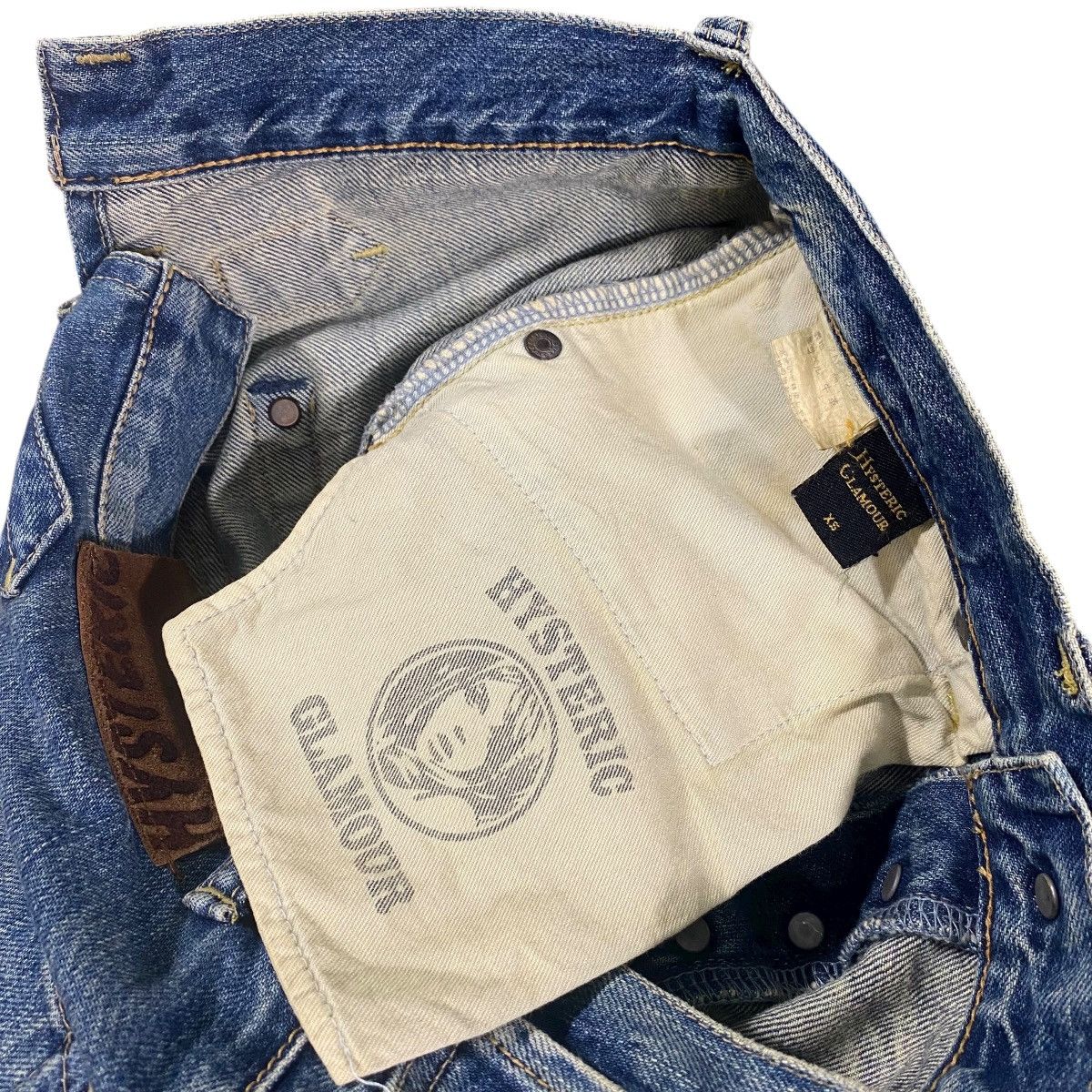 Hysteric Glamour Hysteric Glamour Selvedge Jeans XS Size Blue Colour Size US 28 / EU 44 - 9 Thumbnail