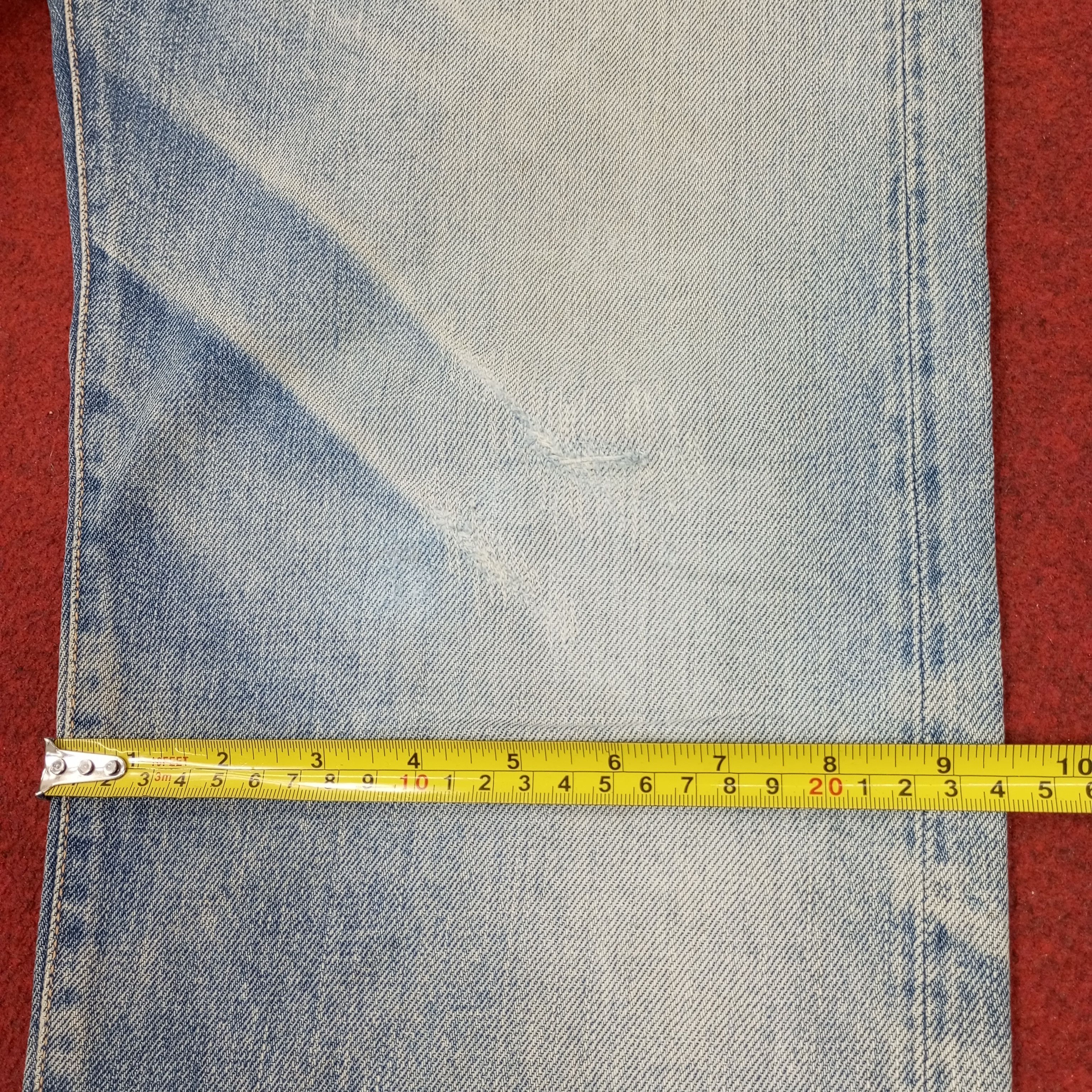 Evisu × Japanese Brand × Vintage Evisu Japanese Brand Fashion Style Custom Daicock Jeans Size US 27 - 10 Thumbnail