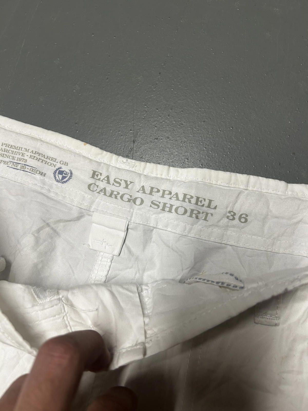 Designer Men's Easy Apparel Cargo Shorts - Size 36 Size US 36 / EU 52 - 3 Thumbnail