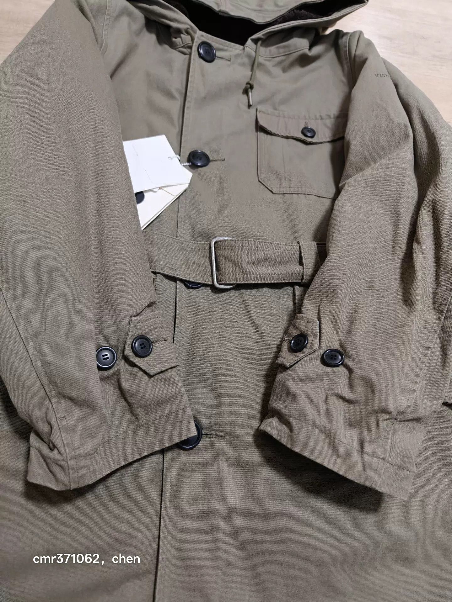 Visvim Visvim 17AW Admiral M43 Parka Wool/Alpaca Olive 1 Size US S / EU 44-46 / 1 - 4 Thumbnail