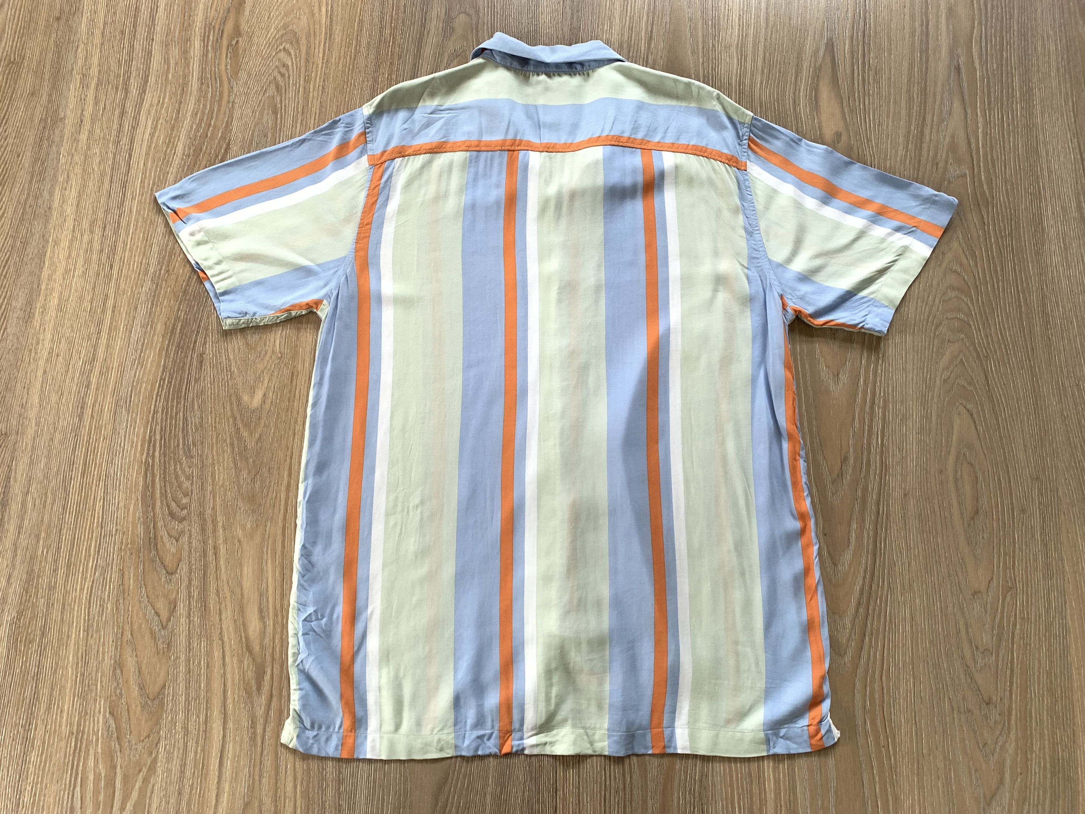 Other NUON Relaxed Fit Vertical Stripe Button Up Shirt Size US L / EU 52-54 / 3 - 3 Thumbnail