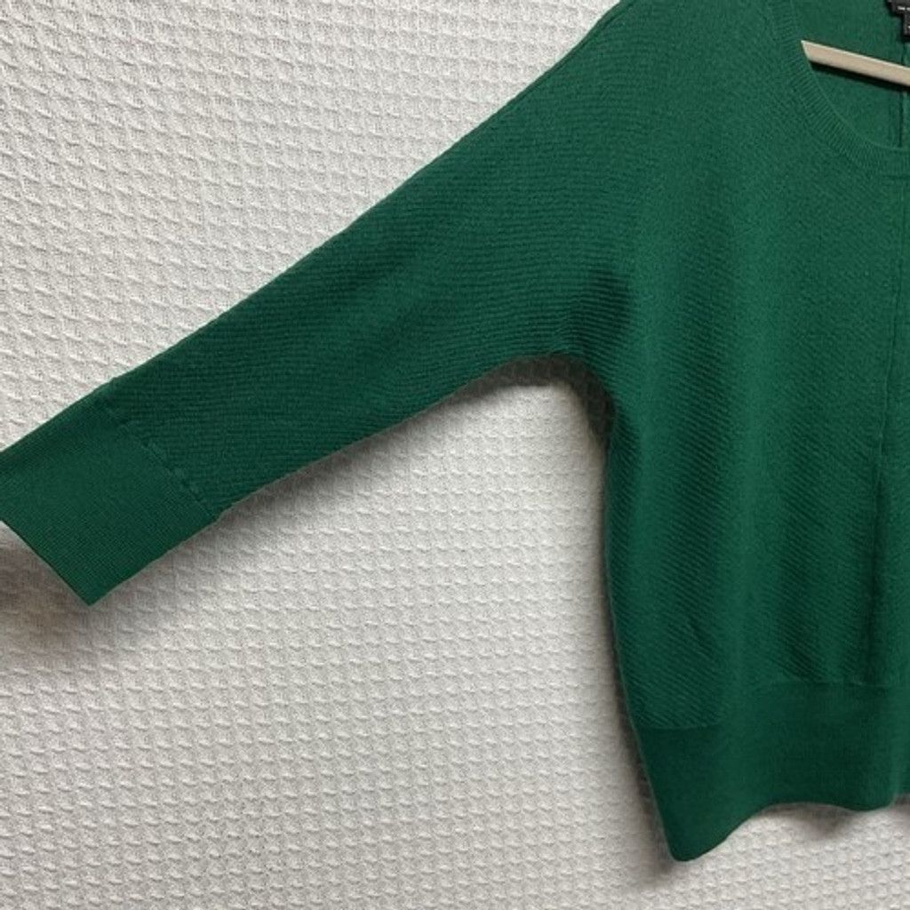 Talbots Talbots Green Wool 3/4 Sleeve ScoopNeck Sweater Women Large Size L / US 10 / IT 46 - 4 Thumbnail