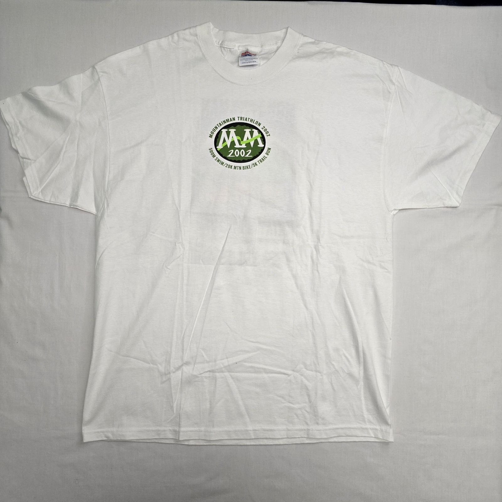 Fruit Of The Loom × Vintage Vintage Boca Hawaii Triathlon Mountain Man XL Tee Size US XL / EU 56 / 4 - 5 Thumbnail