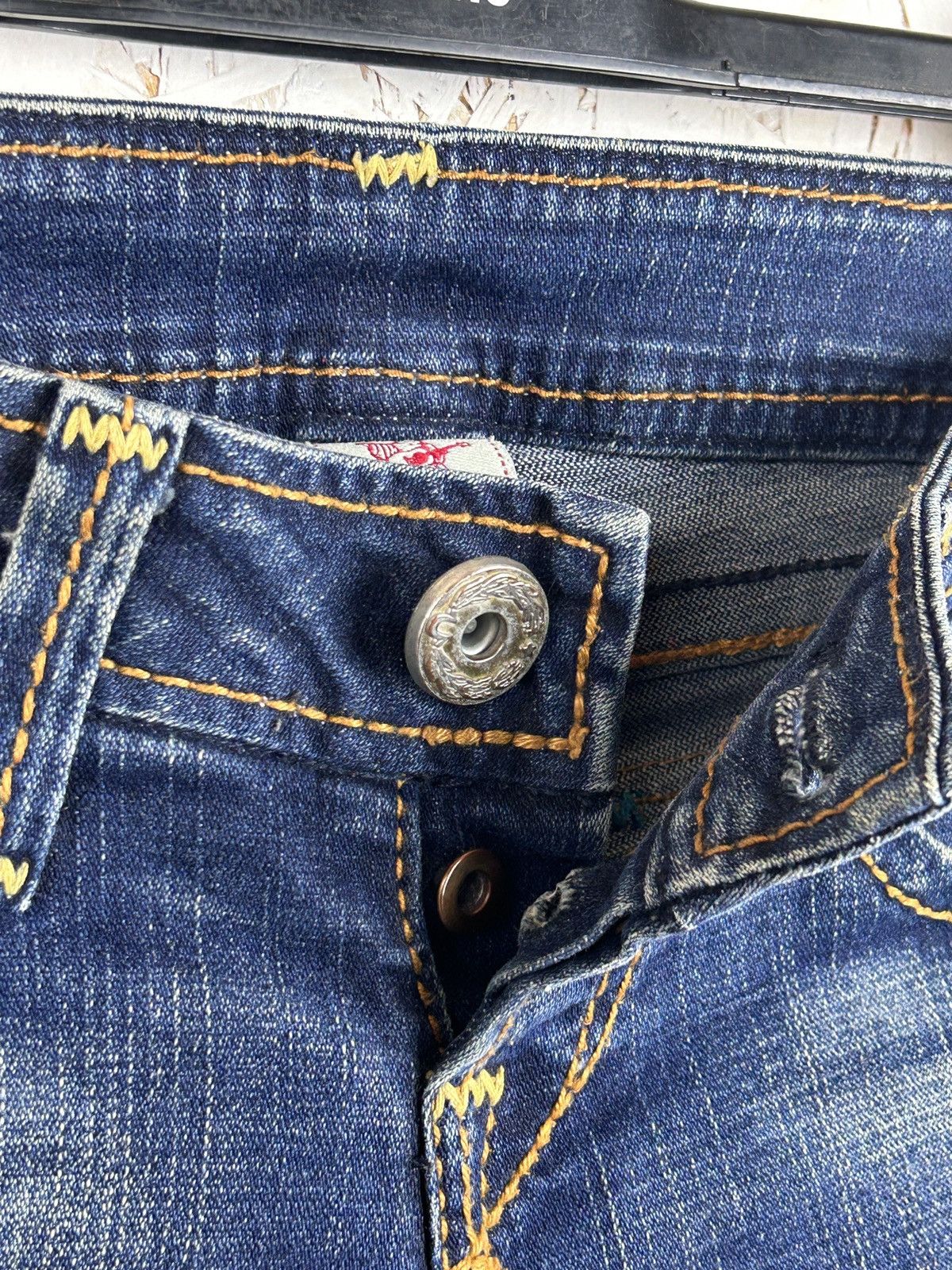 True Religion Vintage True Religion Johnny Big T Denim Jeans Size 26 Size 26" / US 2 / IT 38 - 6 Thumbnail