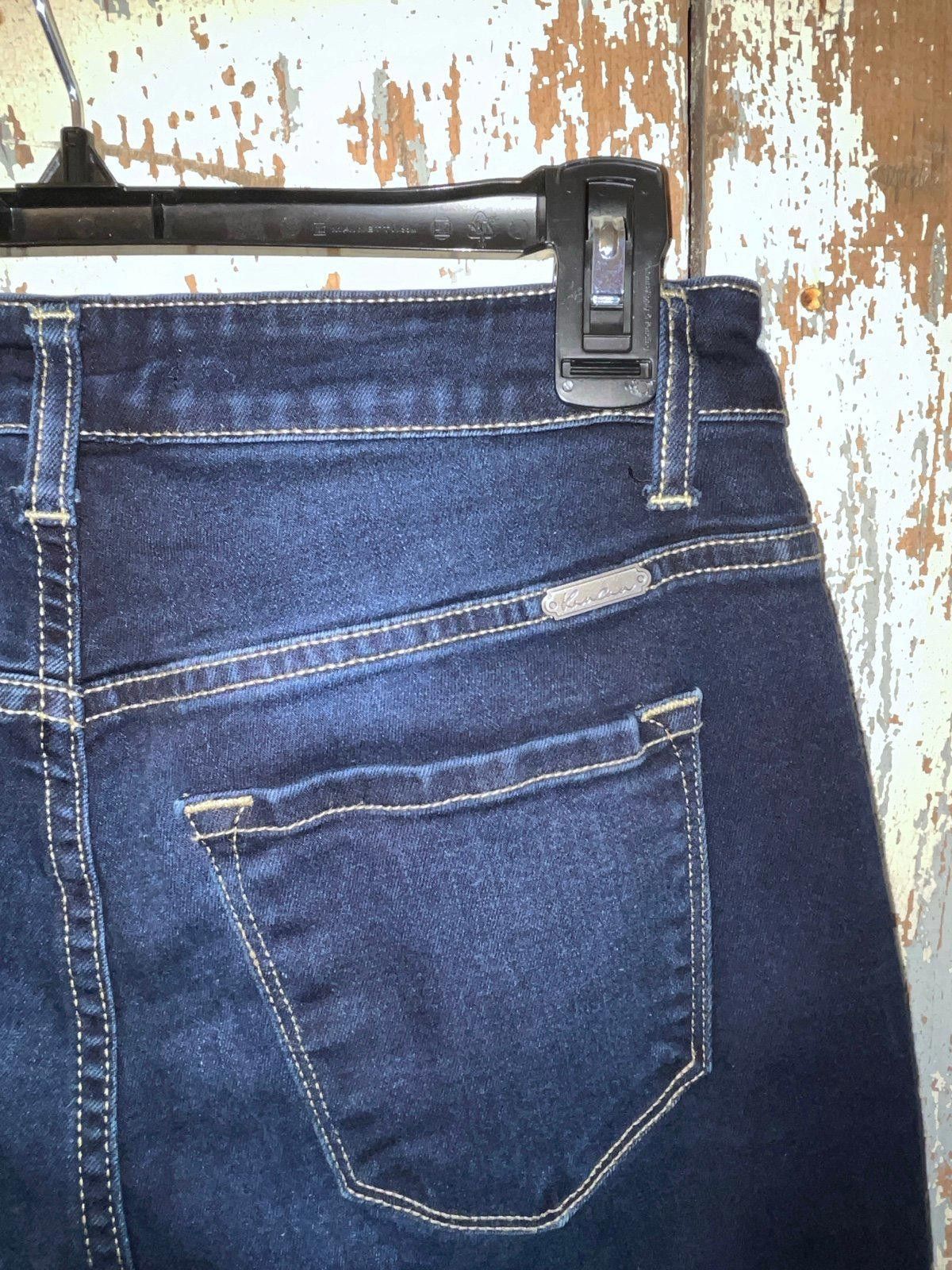 Kancan USA Kancan Dark Wash Mid Rise Stretch Skinny Jean Womens Size 28 Size 28" / US 6 / IT 42 - 4 Thumbnail