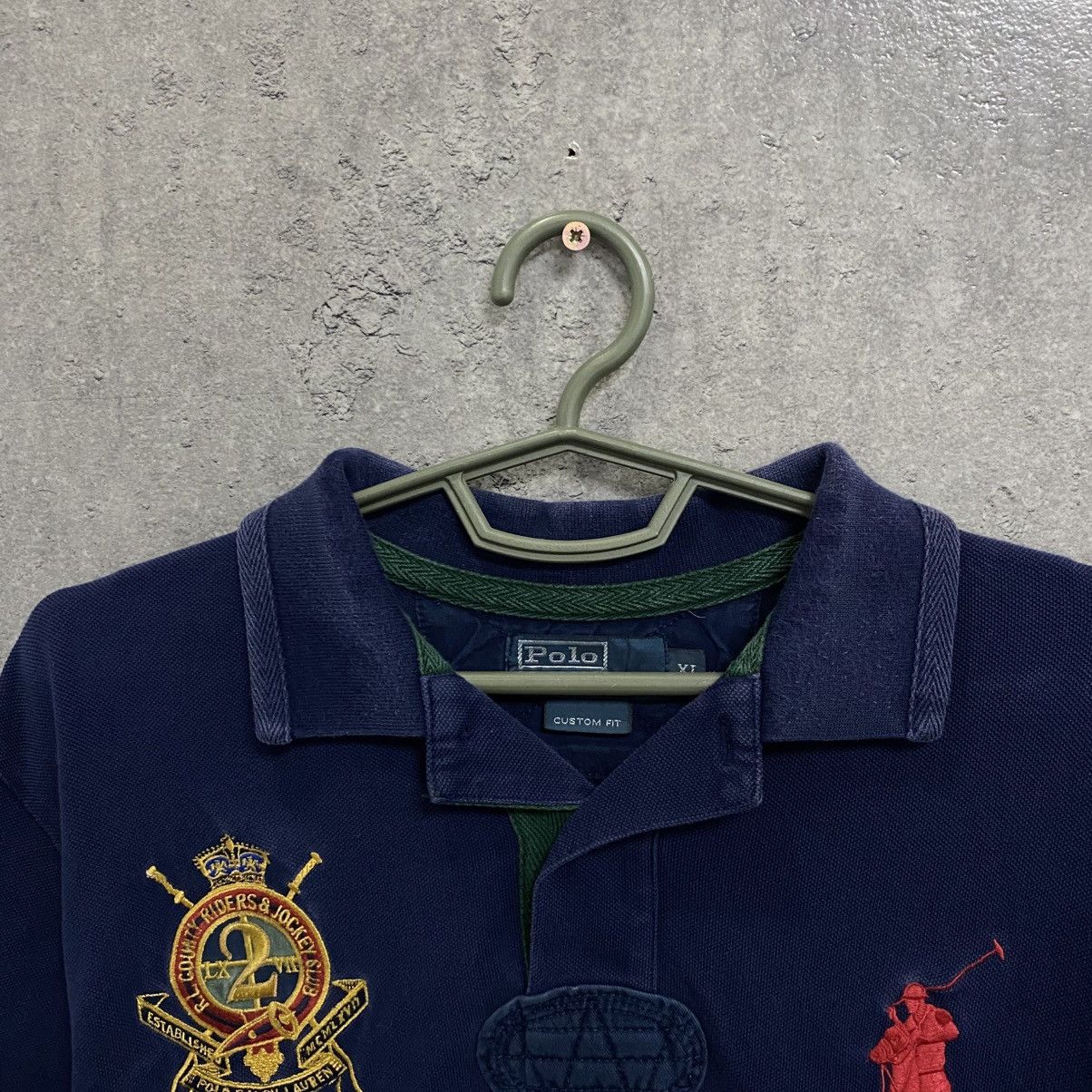 Polo Ralph Lauren Vintage Polo Ralph Lauren Polo T Shirt Big Logo Chief Keef Size US XL / EU 56 / 4 - 9 Thumbnail