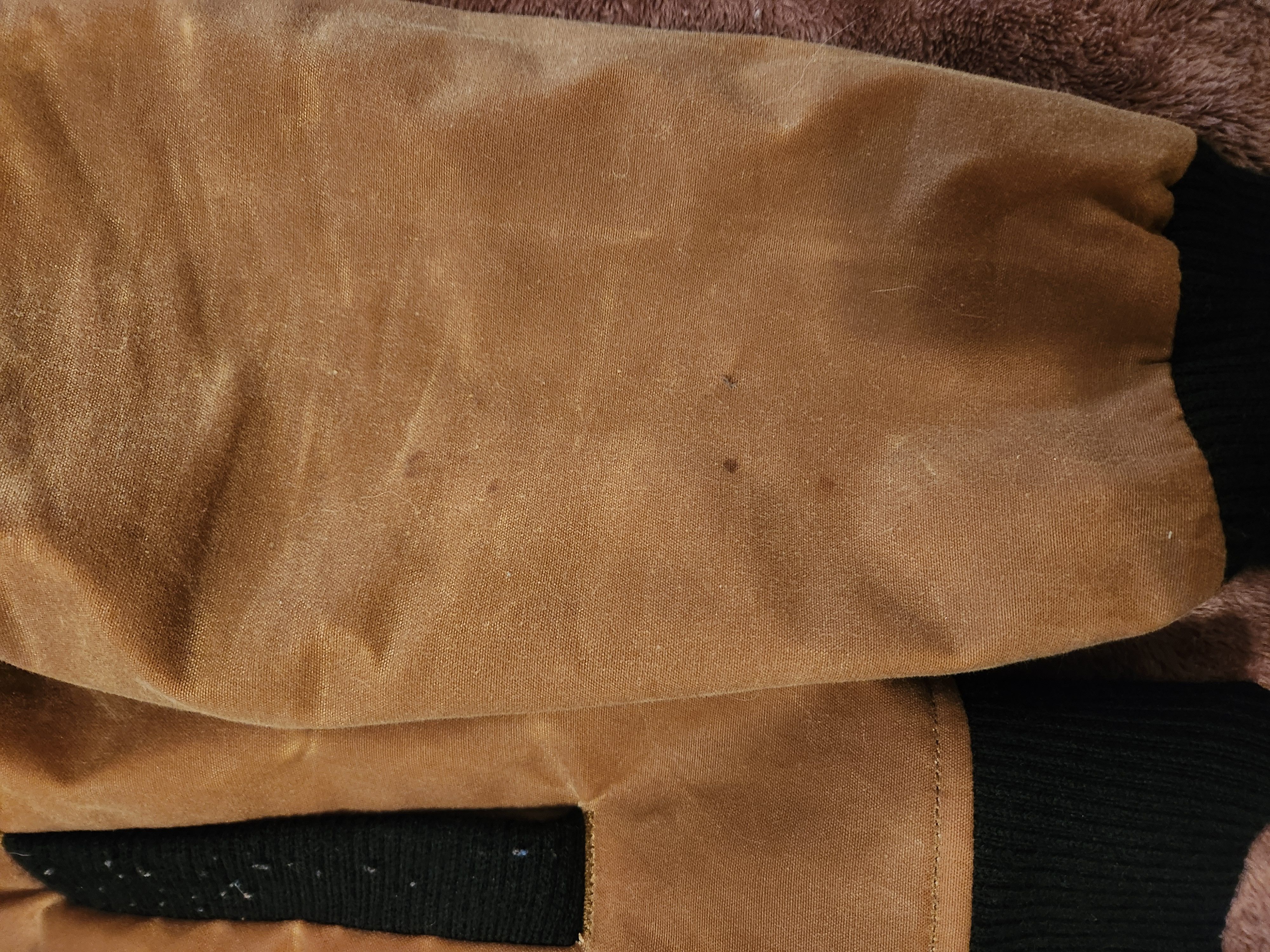 3sixteen 3sixteen waxed stadium jacket in tan Size US XL / EU 56 / 4 - 4 Thumbnail