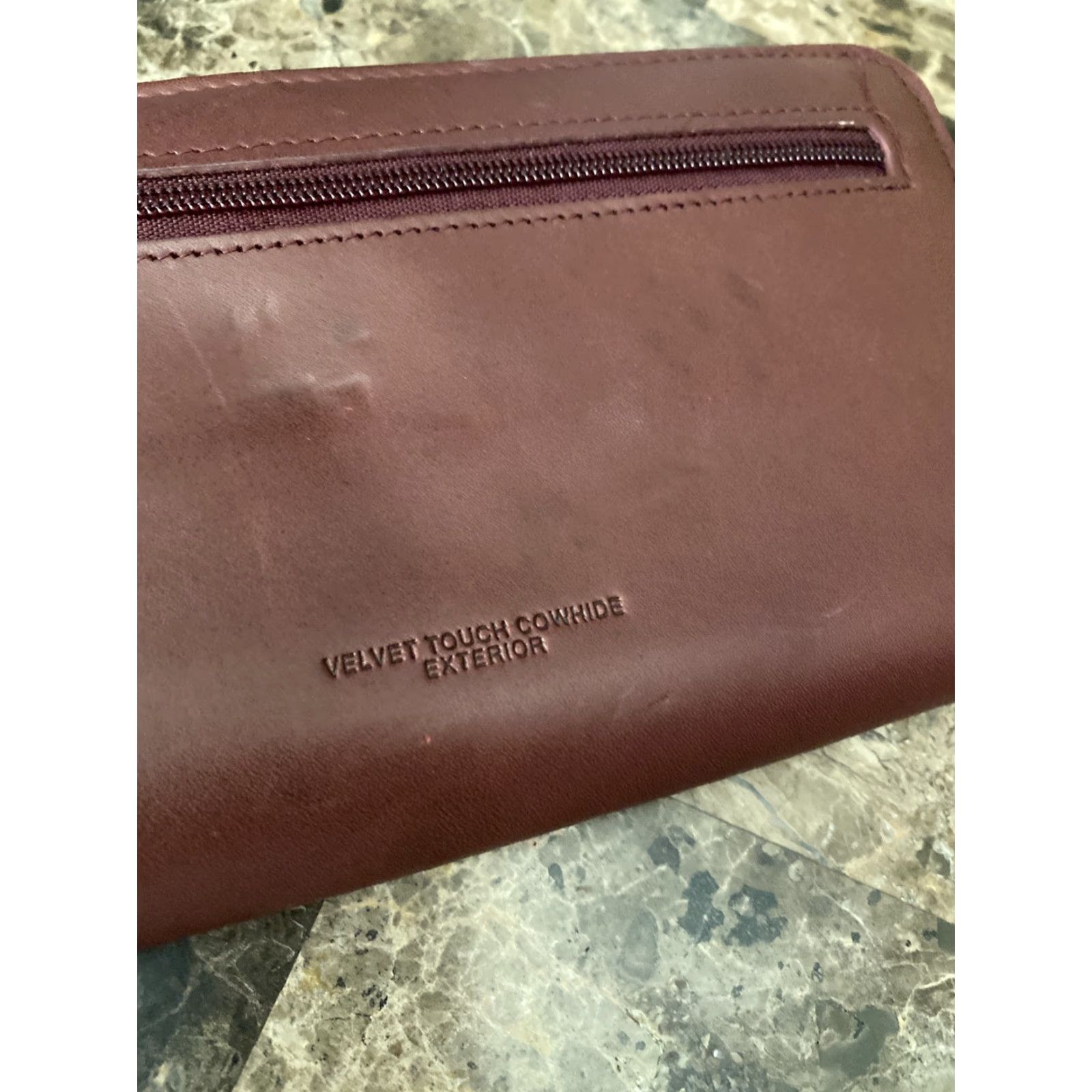Vintage VINTAGE Buxton Wallet Clutch Brown Leather Womens Wallet Clutch Brown Leather Women Rubs from storage Size ONE SIZE - 3 Thumbnail