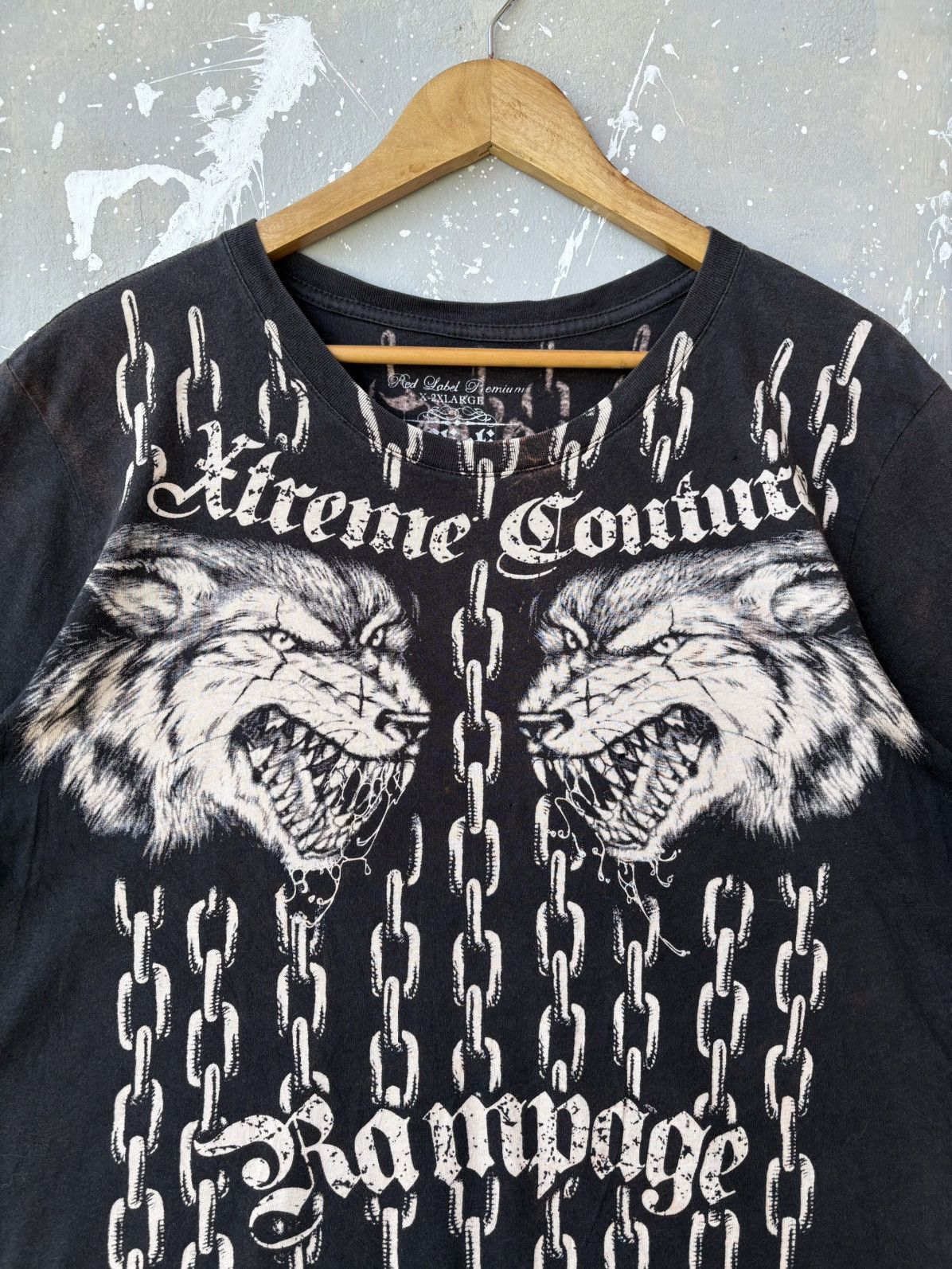 Affliction Xtreme Couture Affliction Megadeth Y2k Tee Shirt Size US L / EU 52-54 / 3 - 2 Thumbnail