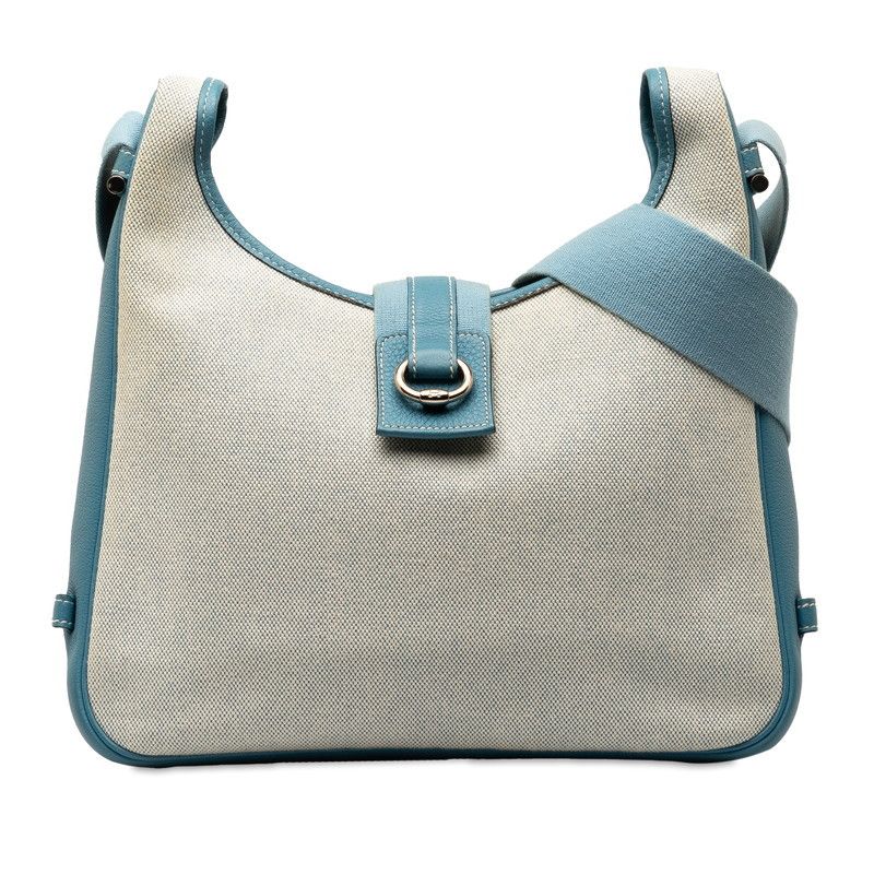 image of Hermes Toile Tsako Bag in Blue, Women's