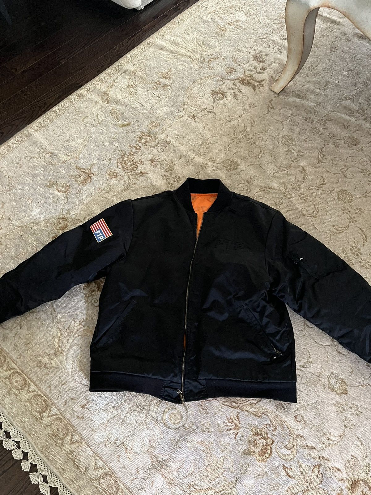 Fuck The Population FTP reversible bomber jacket | Grailed