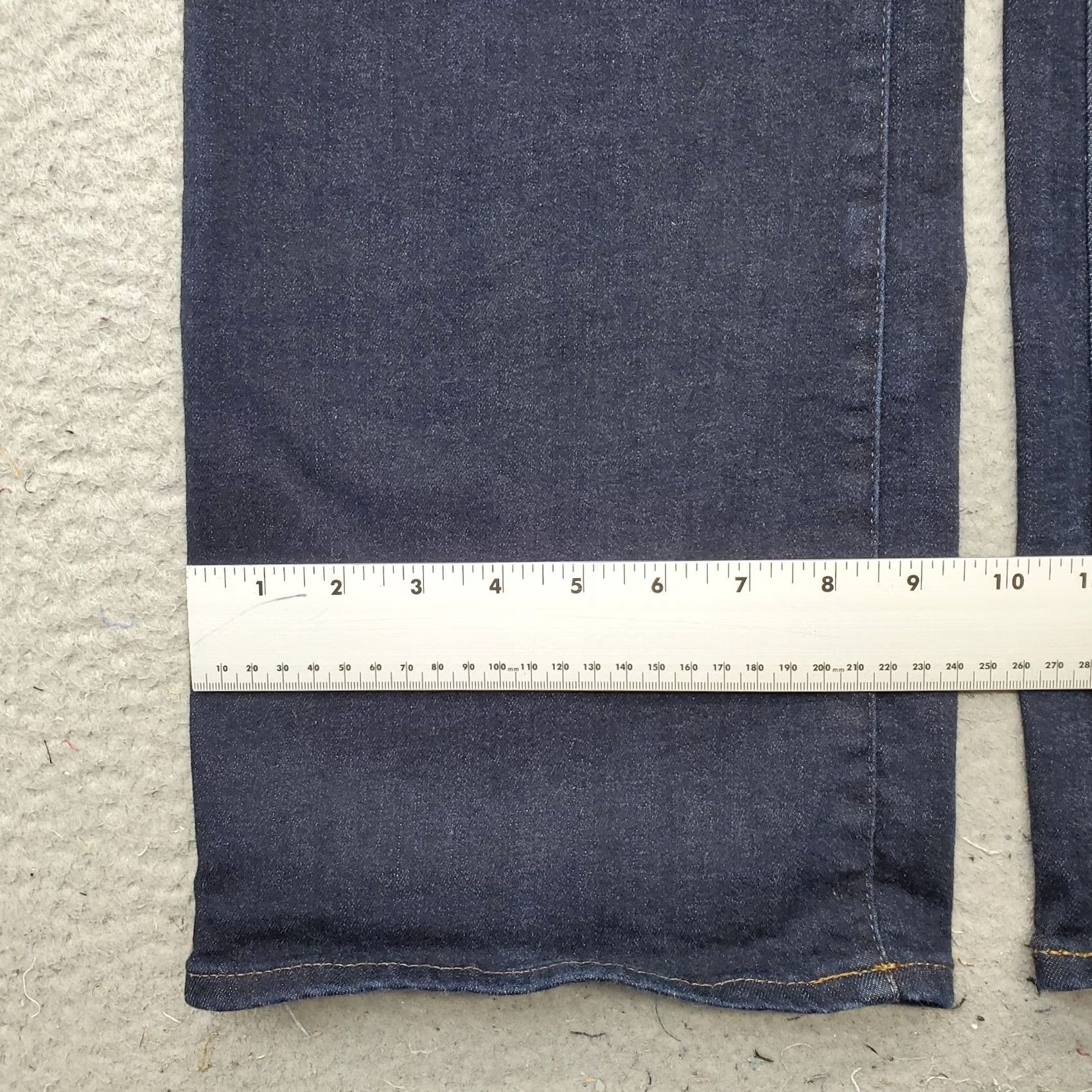 Vintage Chico's Slim Bootcut Jeans Womens 14R Blue Denim High Waisted Streetwear Pull On Jeans Size 36" / US 14 / IT 50 - 5 Thumbnail