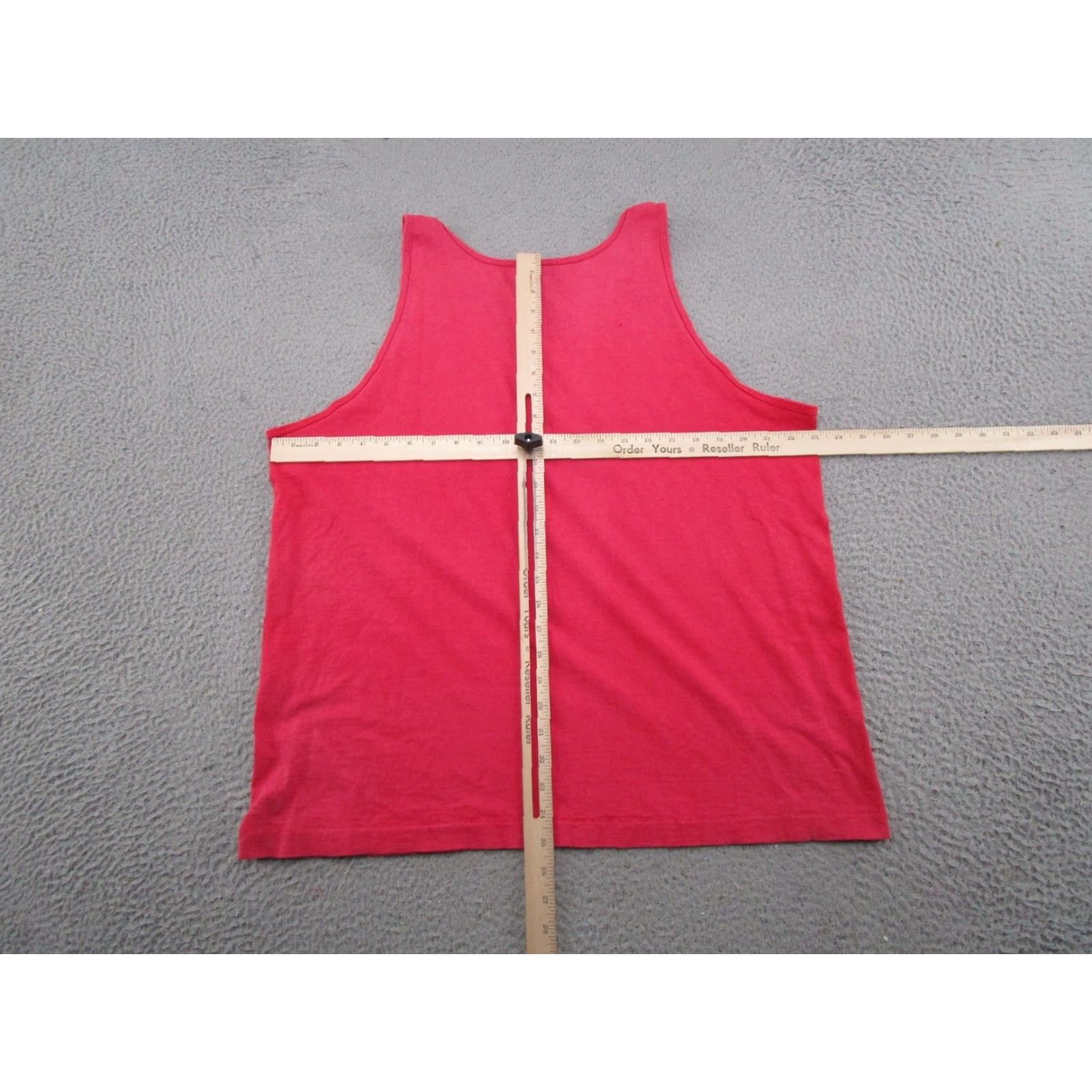 Vintage Vintage 90s Exotic Fish Single Stitch Sleeveless Tank Top Shirt Mens Ocean READ L Red Size US L / EU 52-54 / 3 - 6 Thumbnail