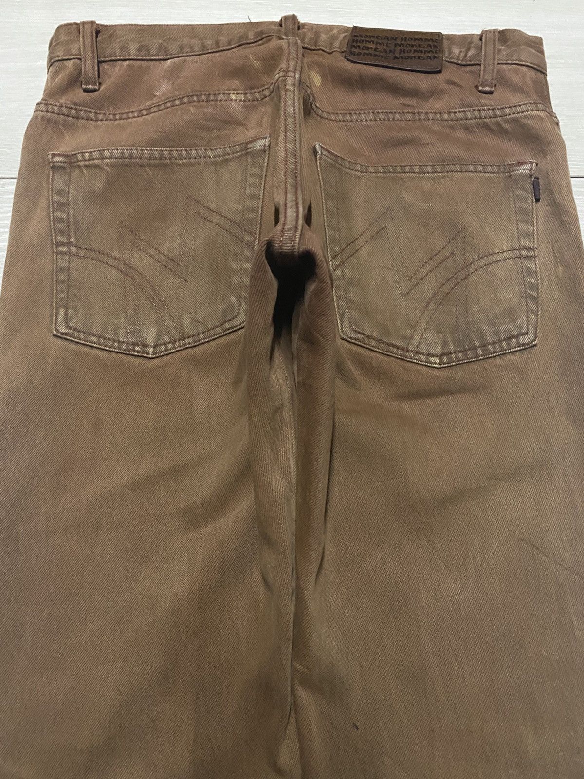 Morgan Homme Vintage Japanese Morgan Homme Loose Jeans Size US 31 - 4 Thumbnail