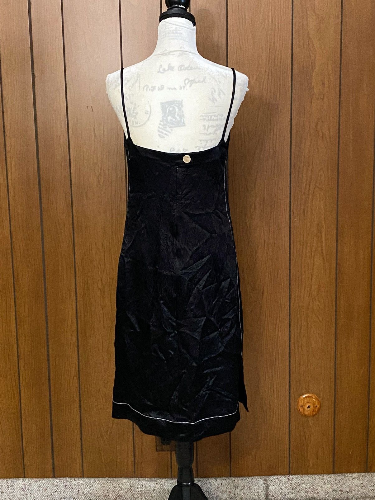 Proenza Schouler Proenza Schouler Crushed Satin Cowl Neck Midi-Dress size 6 Size M / US 6-8 / IT 42-44 - 9 Thumbnail