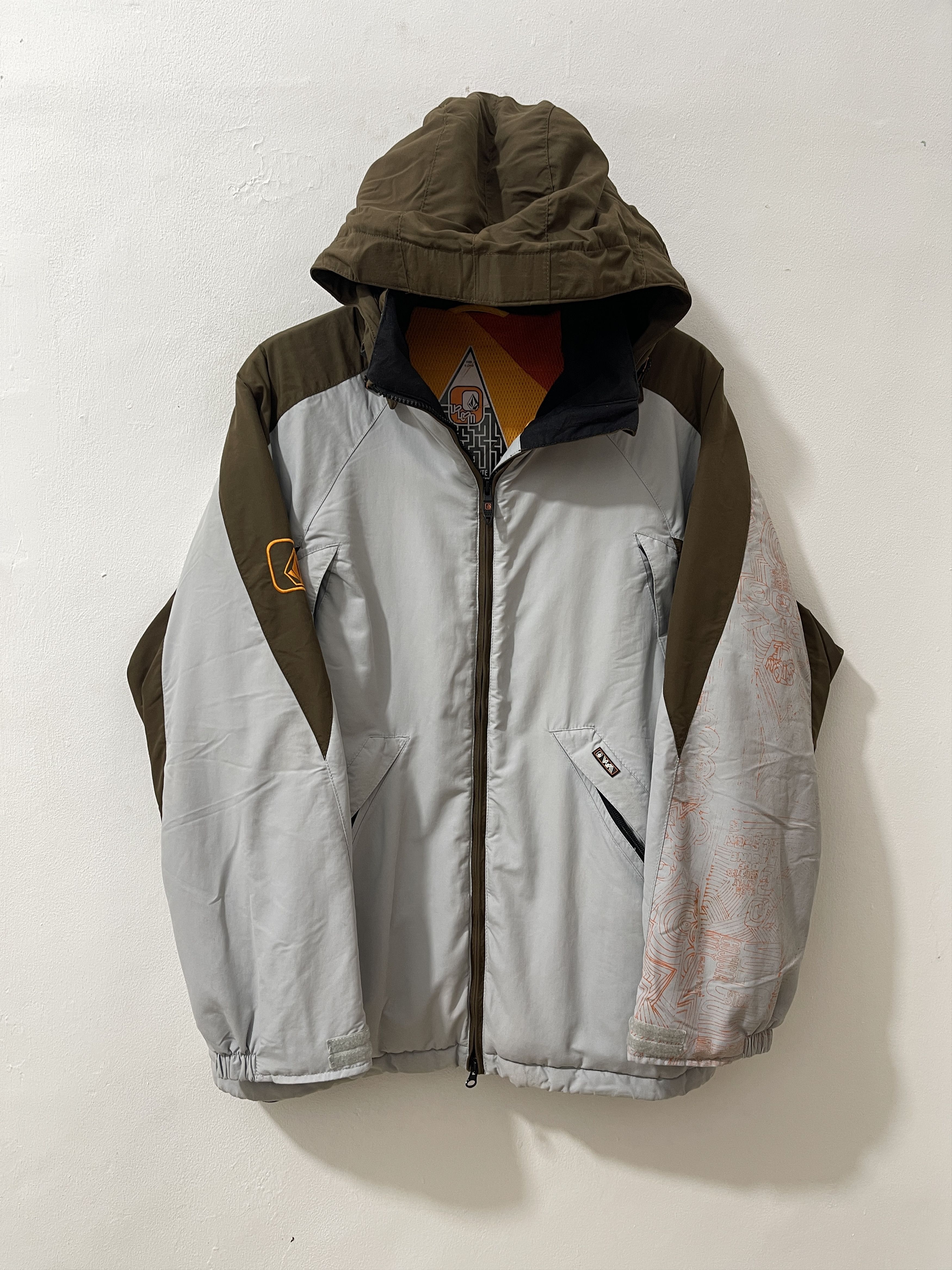 Volcom Vintage 2000s Volcom Outdoor Technical Y2k Vertigo Series Size US S / EU 44-46 / 1 - 1 Thumbnail