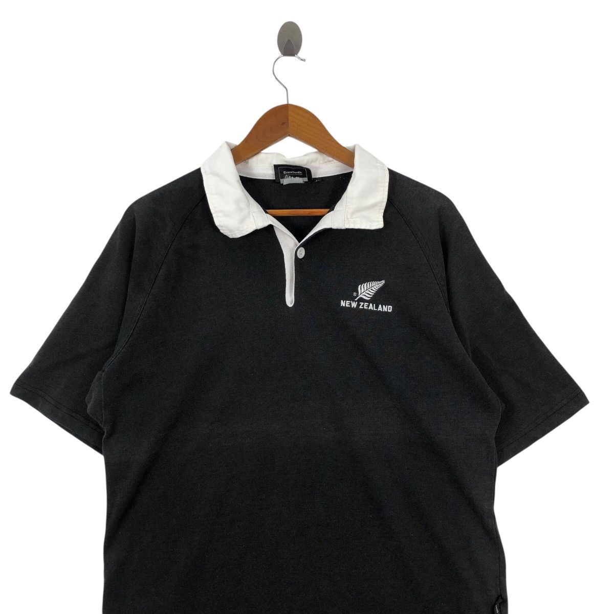 Canterbury of New Zealand Vintage New Zealand Rugby Polos The Fern Brand Size US L / EU 52-54 / 3 - 2 Thumbnail