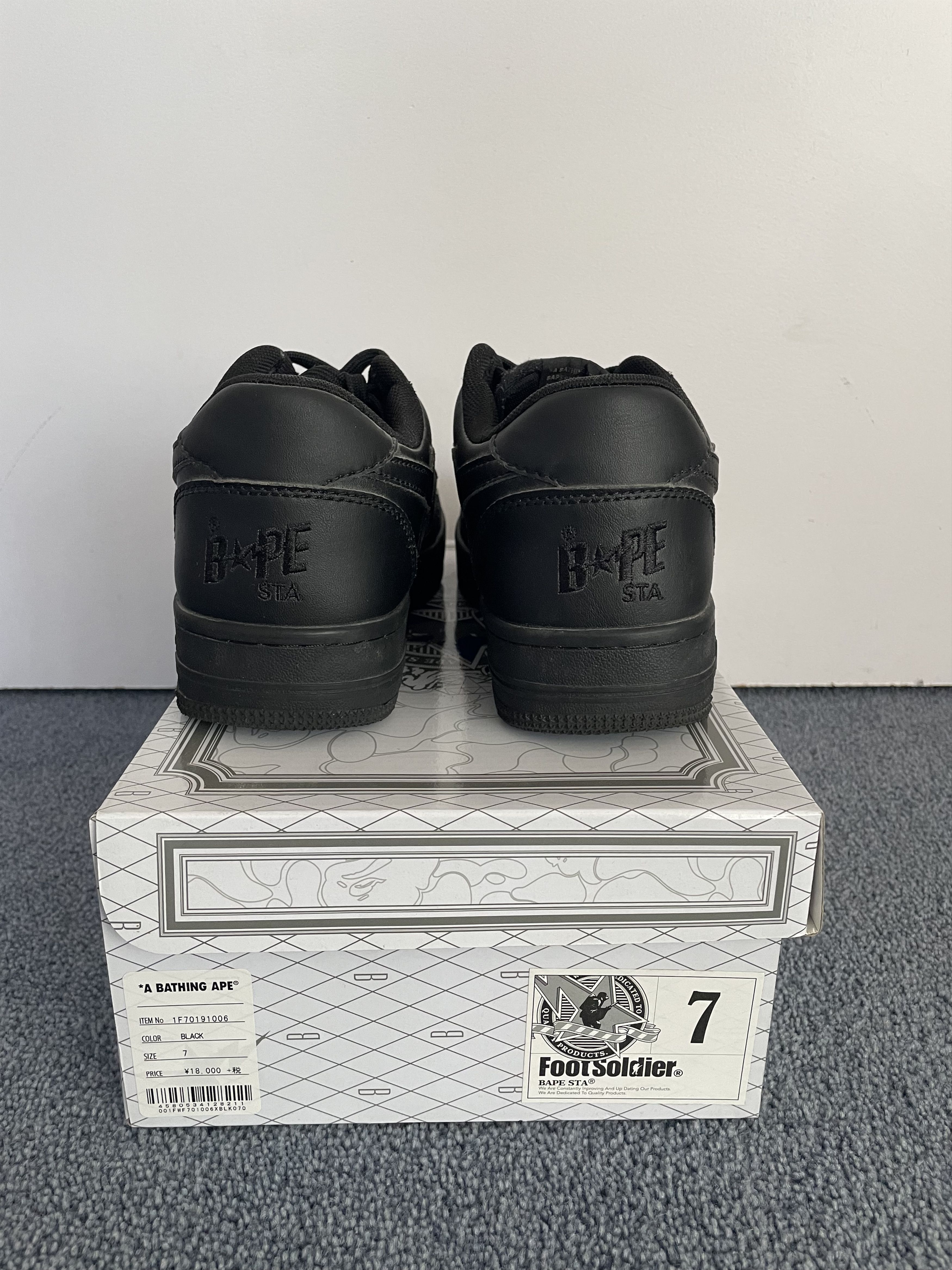 Bape A Bathing Ape Bape Sta Low Size US 7 / EU 40 - 4 Thumbnail