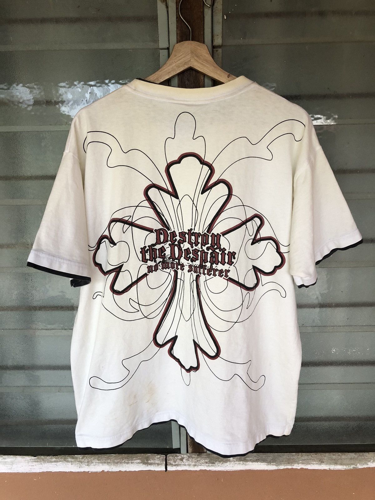 Japanese Brand Vintage Destroy The Despair Dragon Shirt Tee Size US L / EU 52-54 / 3 - 7 Thumbnail