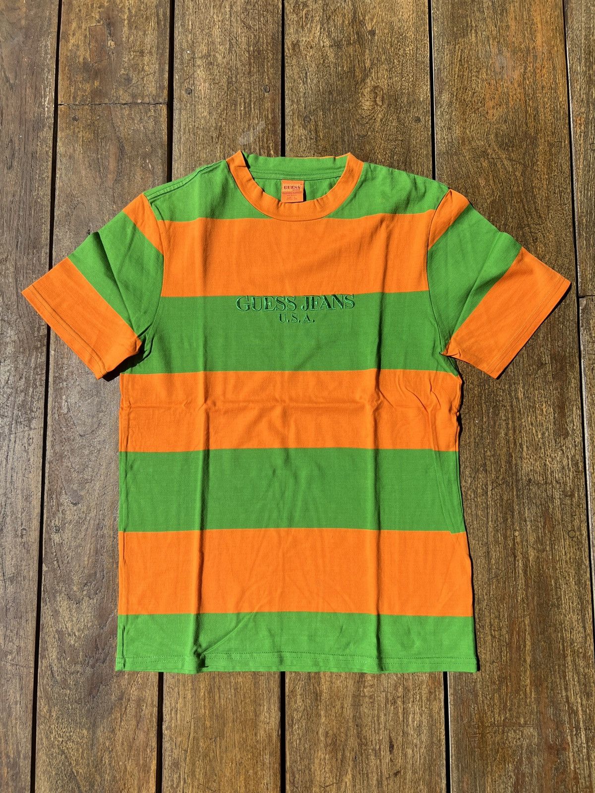 Guess Guess Farmers Market Embroidered tee Size US S / EU 44-46 / 1 - 1 Thumbnail