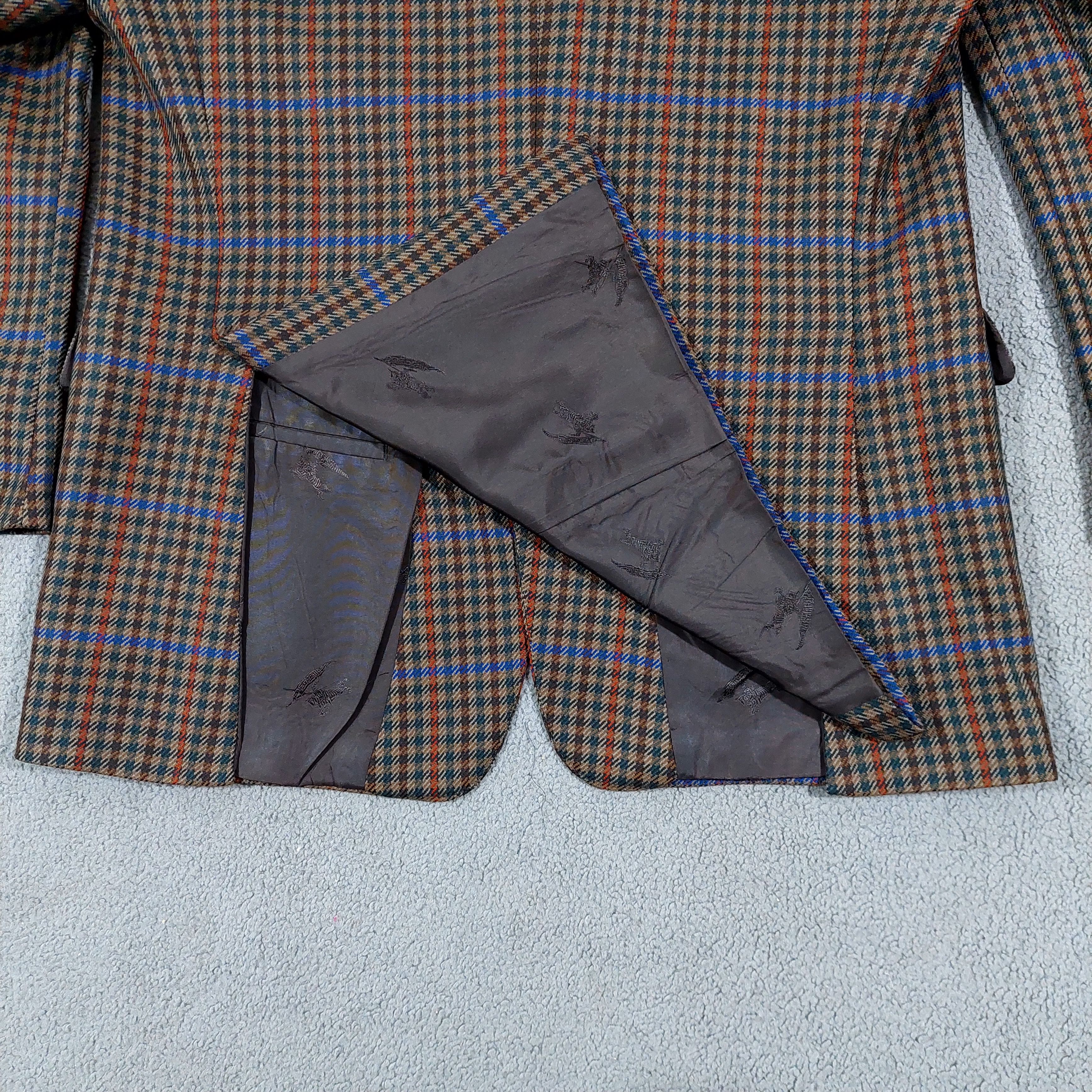 vintage wool Burberry Blazer made in west Germany