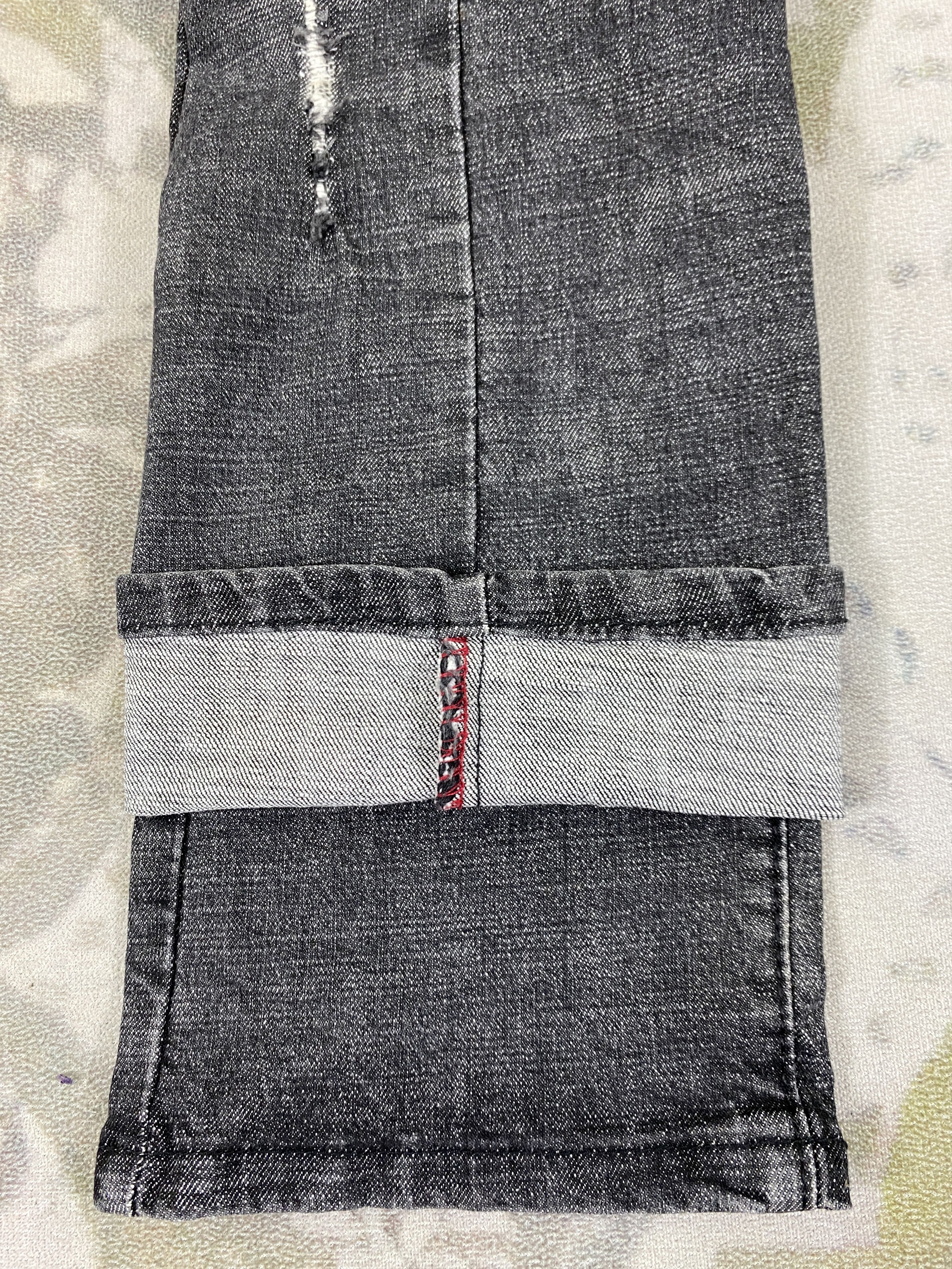 Hysteric Glamour Vintage New York Distressed Black Jeans 31x30 Denim- JN3811 Size US 31 - 12 Thumbnail