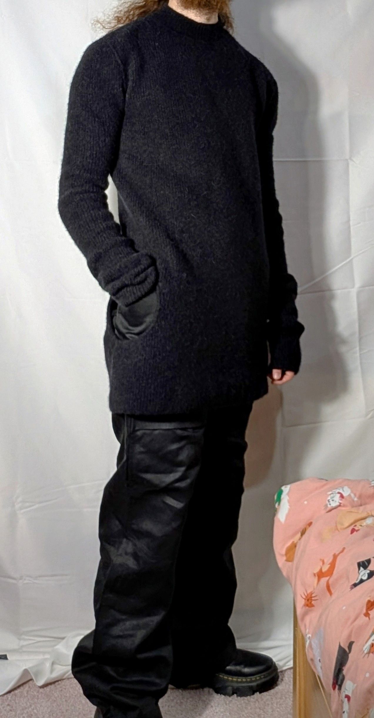 Rick Owens Rick Owens Porterville F/W 24 Subhuman alpaca blend knit Size US M / EU 48-50 / 2 - 3 Thumbnail